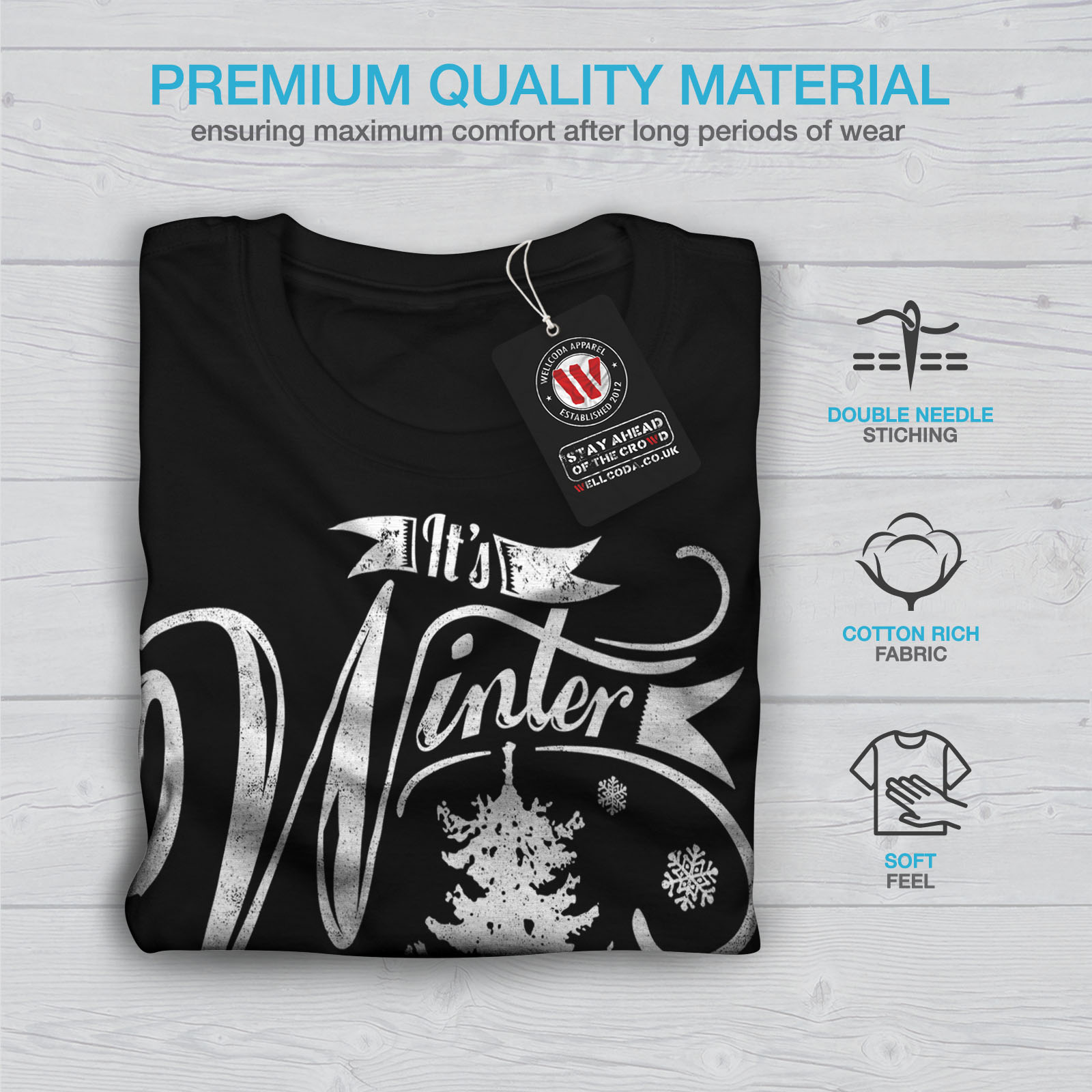 Winter Time Christmas Women Long Sleeve T-shirt NEWWellcoda