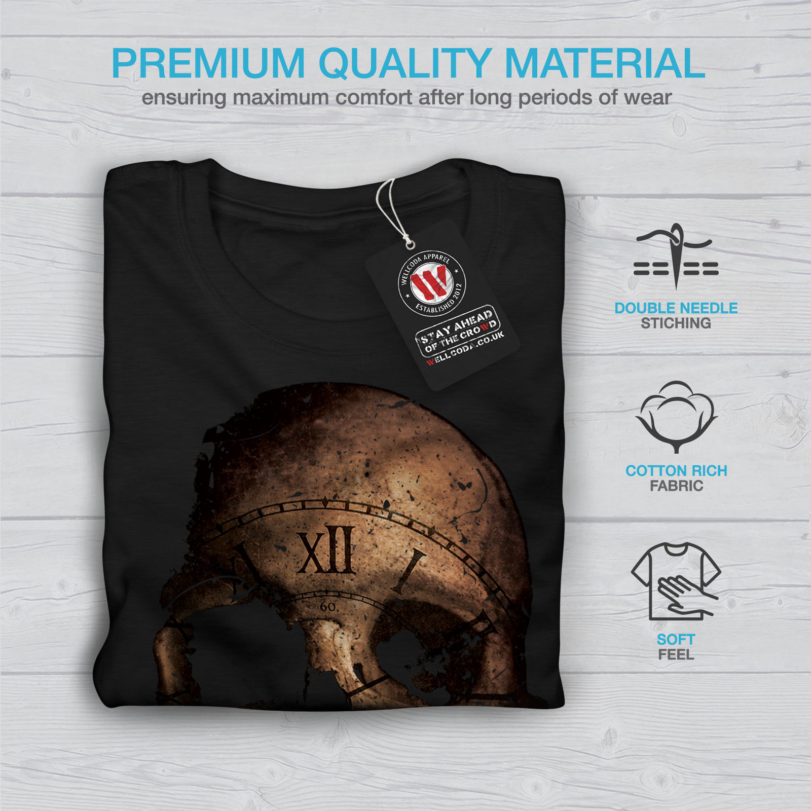 Wellcoda Memento Mori Death Mens Sweatshirt Indian Casual Pullover Jumper