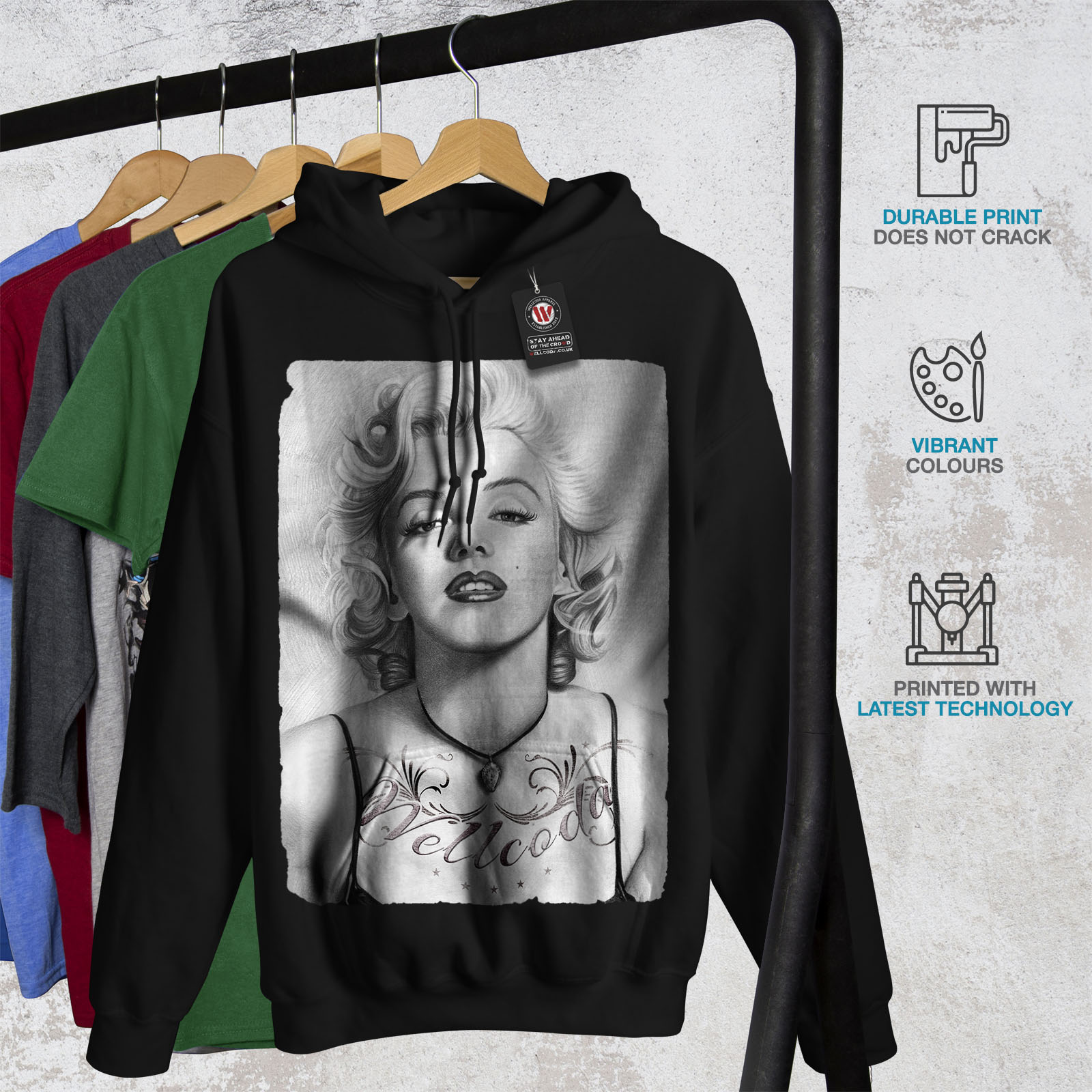 Marilyn Monroe Chick Women Hoodie NEWWellcoda