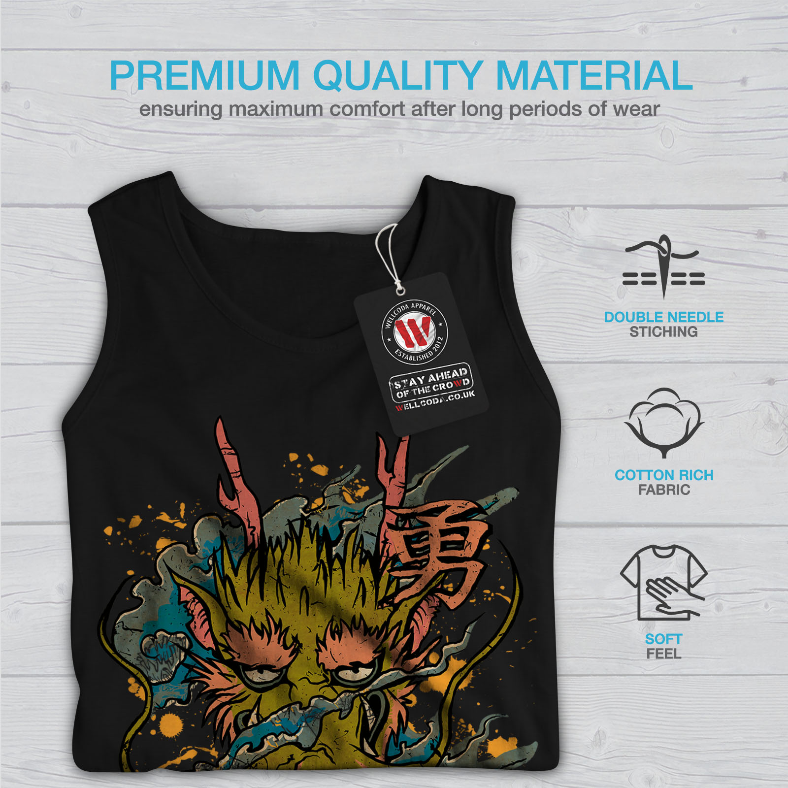 Dragon Asian Myth Fantasy Women Tank Top NEWWellcoda