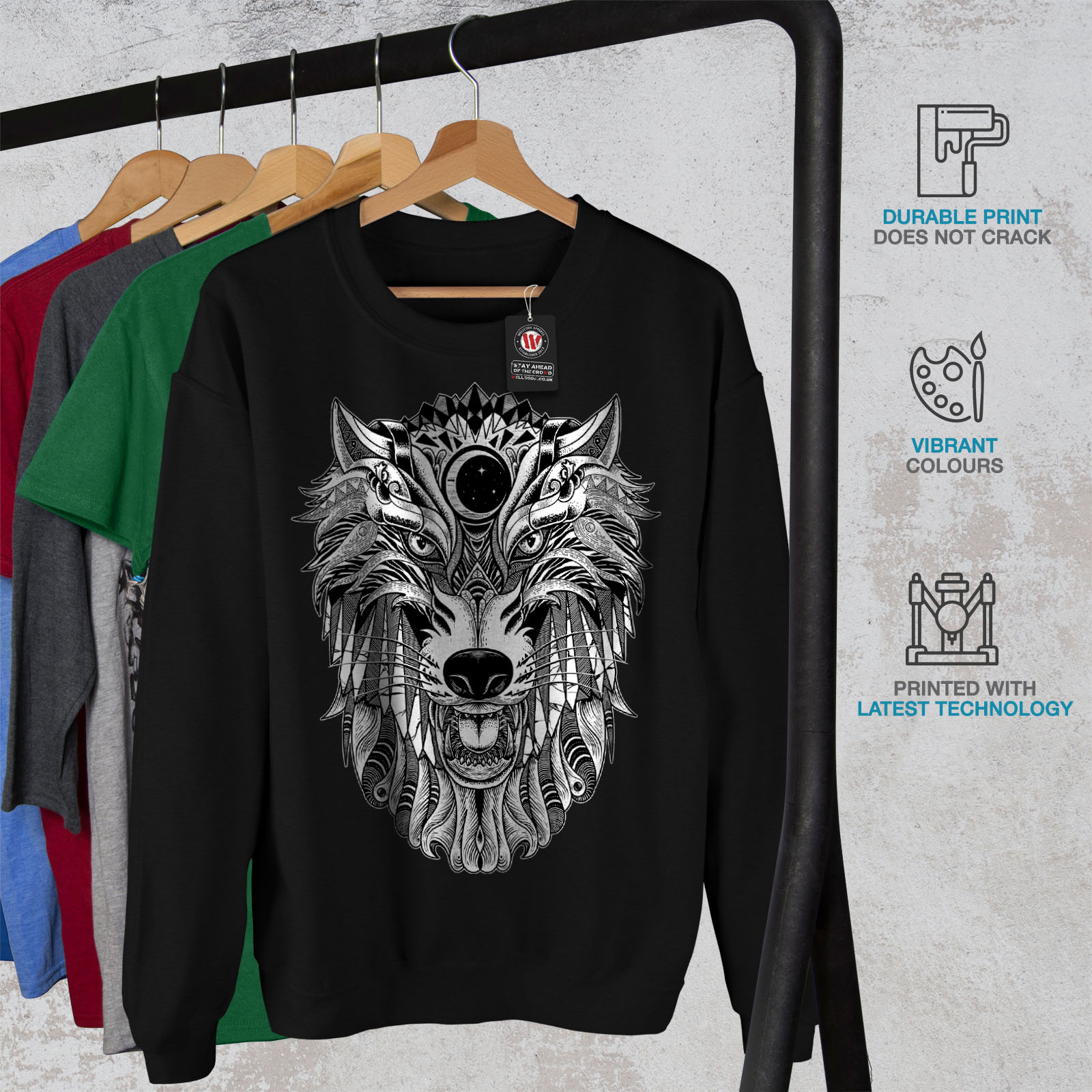 wolf jumper mens