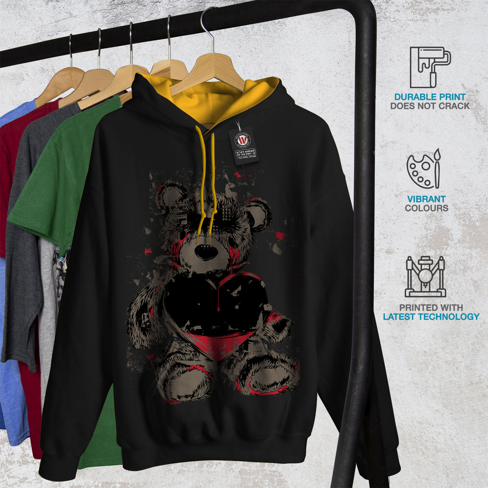 teddy bear mens jumper