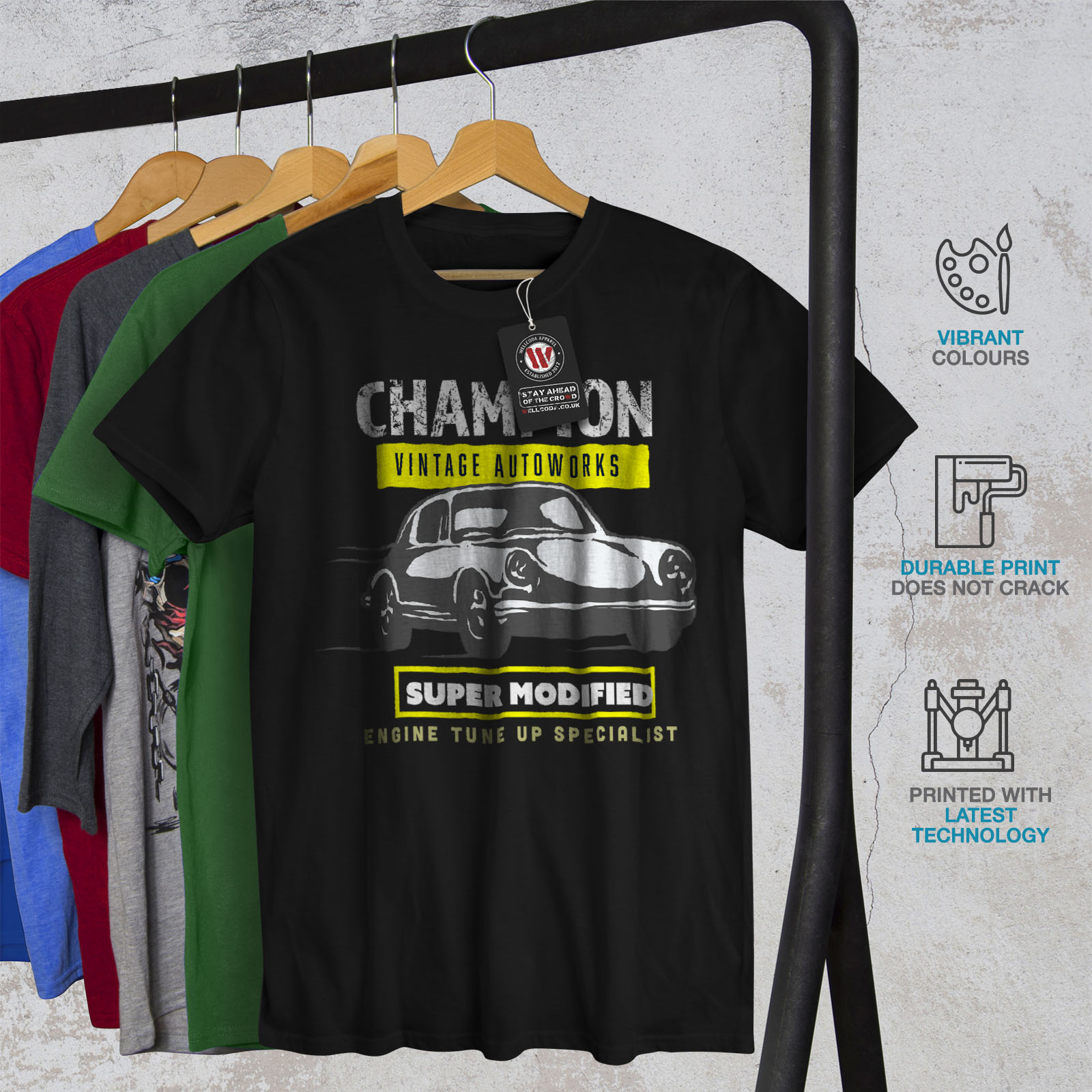 champion auto t shirt
