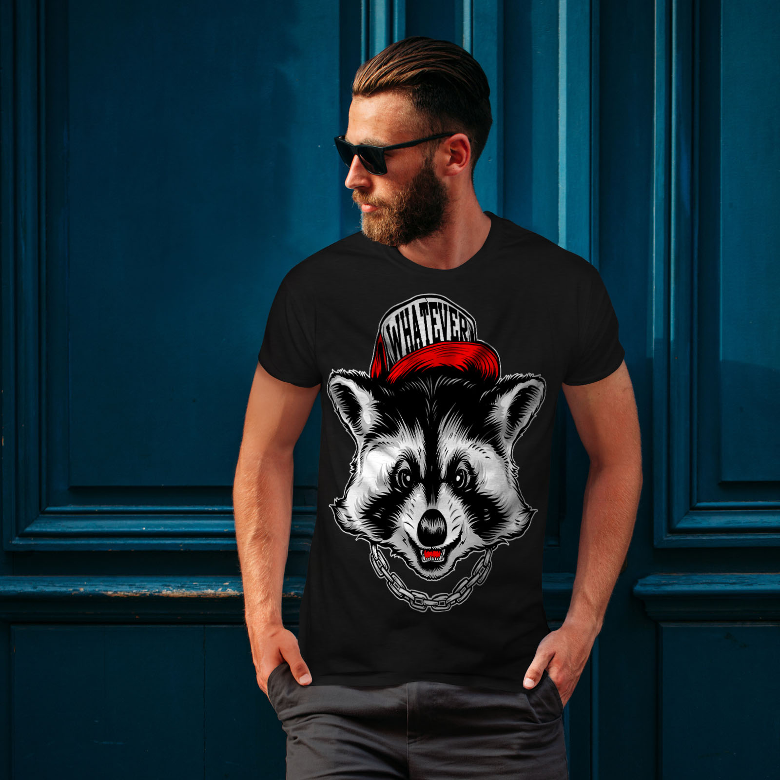 Visible tout RATON LAVEUR Animal T-shirt homme, SWAG SWAG SWAG design graphique imprimé Tee 91e8f3 Visible tout RATON LAVEUR Animal T-shirt homme, SWAG SWAG SWAG design graphique imprimé Tee 91e8f3