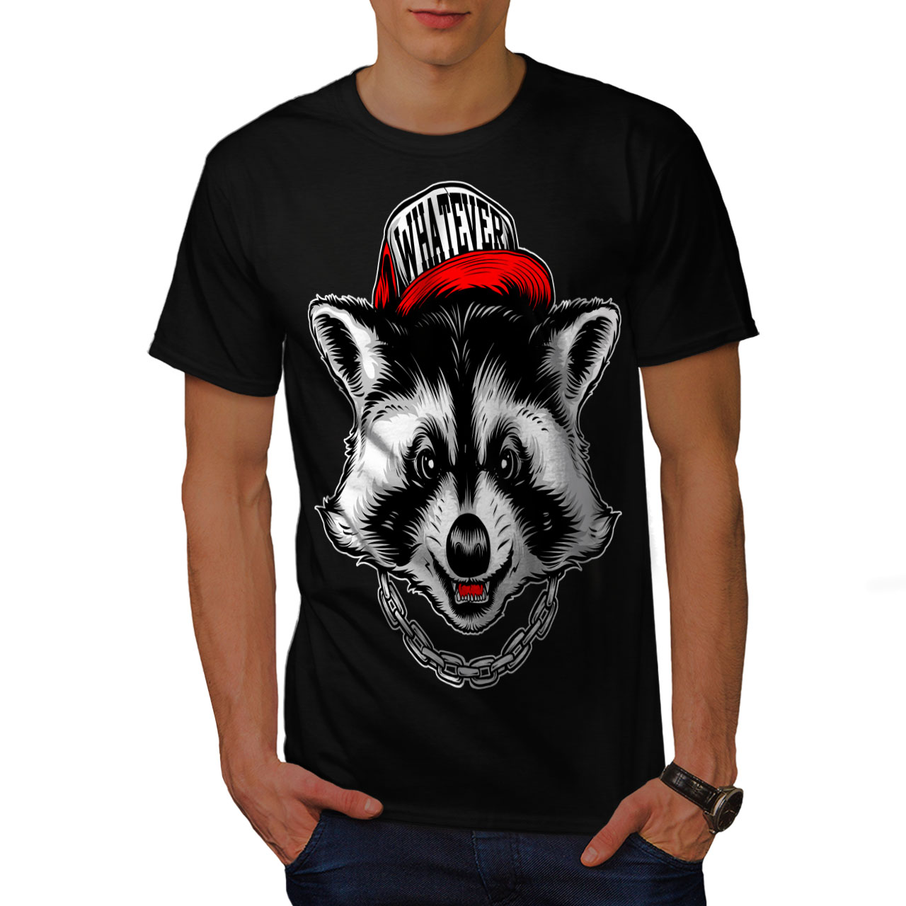 Visible tout RATON LAVEUR Animal T-shirt homme, SWAG SWAG SWAG design graphique imprimé Tee 91e8f3 Visible tout RATON LAVEUR Animal T-shirt homme, SWAG SWAG SWAG design graphique imprimé Tee 91e8f3