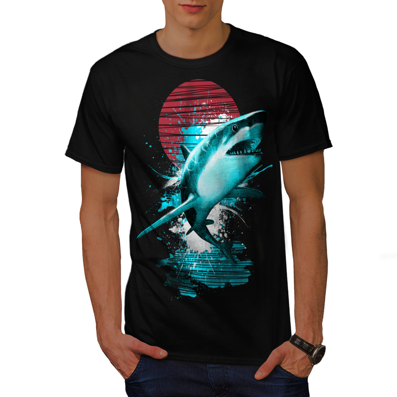 shark halloween shirt