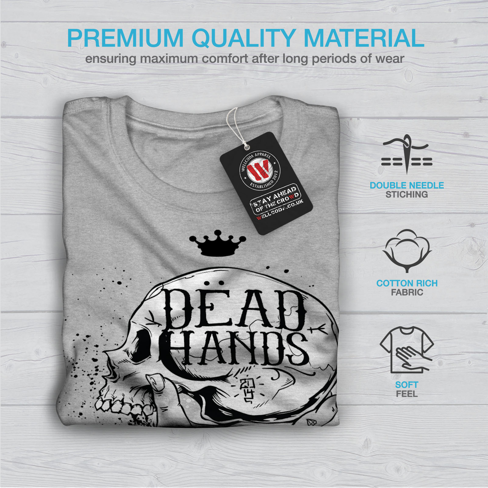 Dettagli su Wellcoda MORTO mano Goth Da Uomo T Shirt, Teschio design grafico stampato T shirt mostra il titolo originale Dettagli su Wellcoda MORTO mano Goth Da Uomo T Shirt, Teschio design grafico stampato T shirt mostra il titolo originale