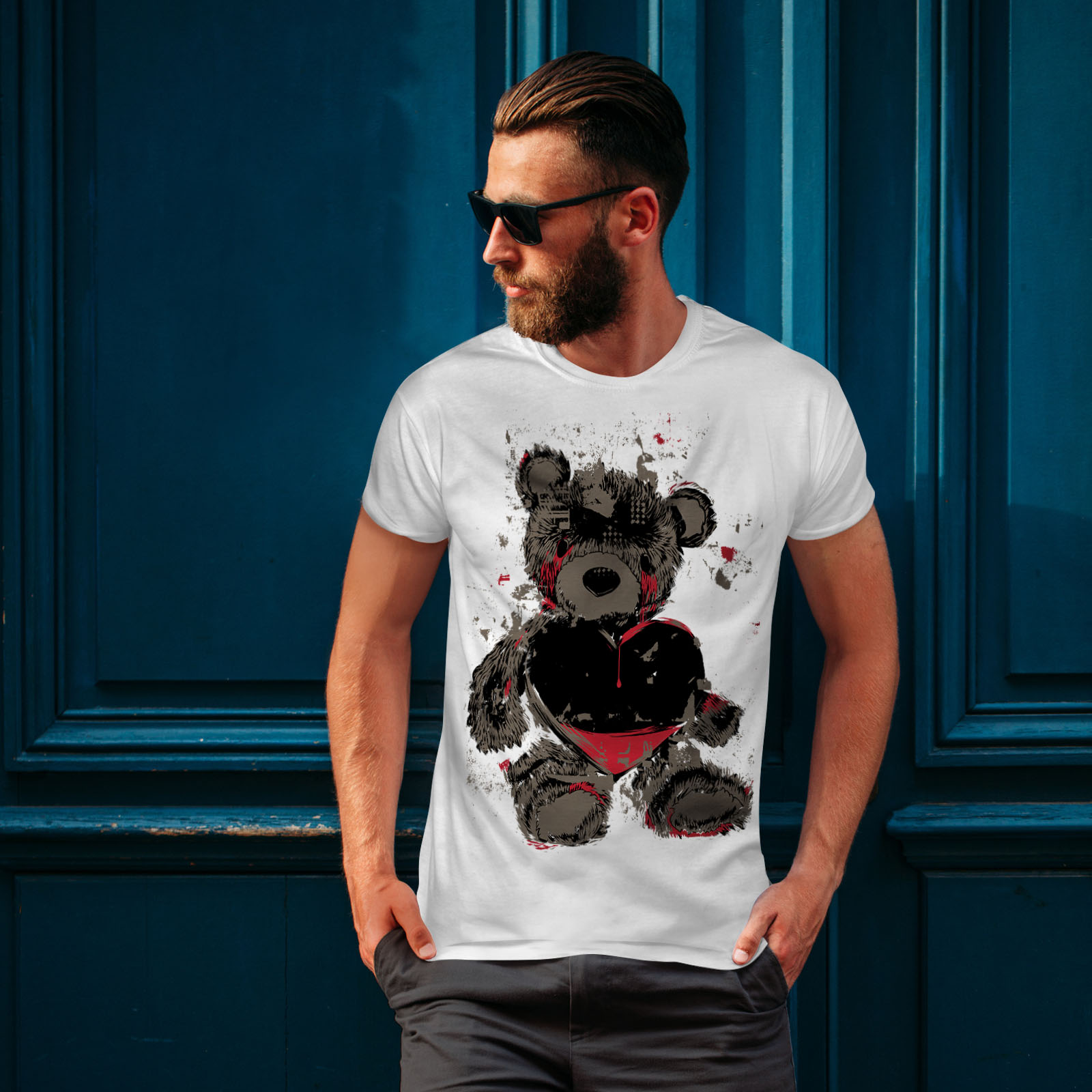evil teddy bear shirt