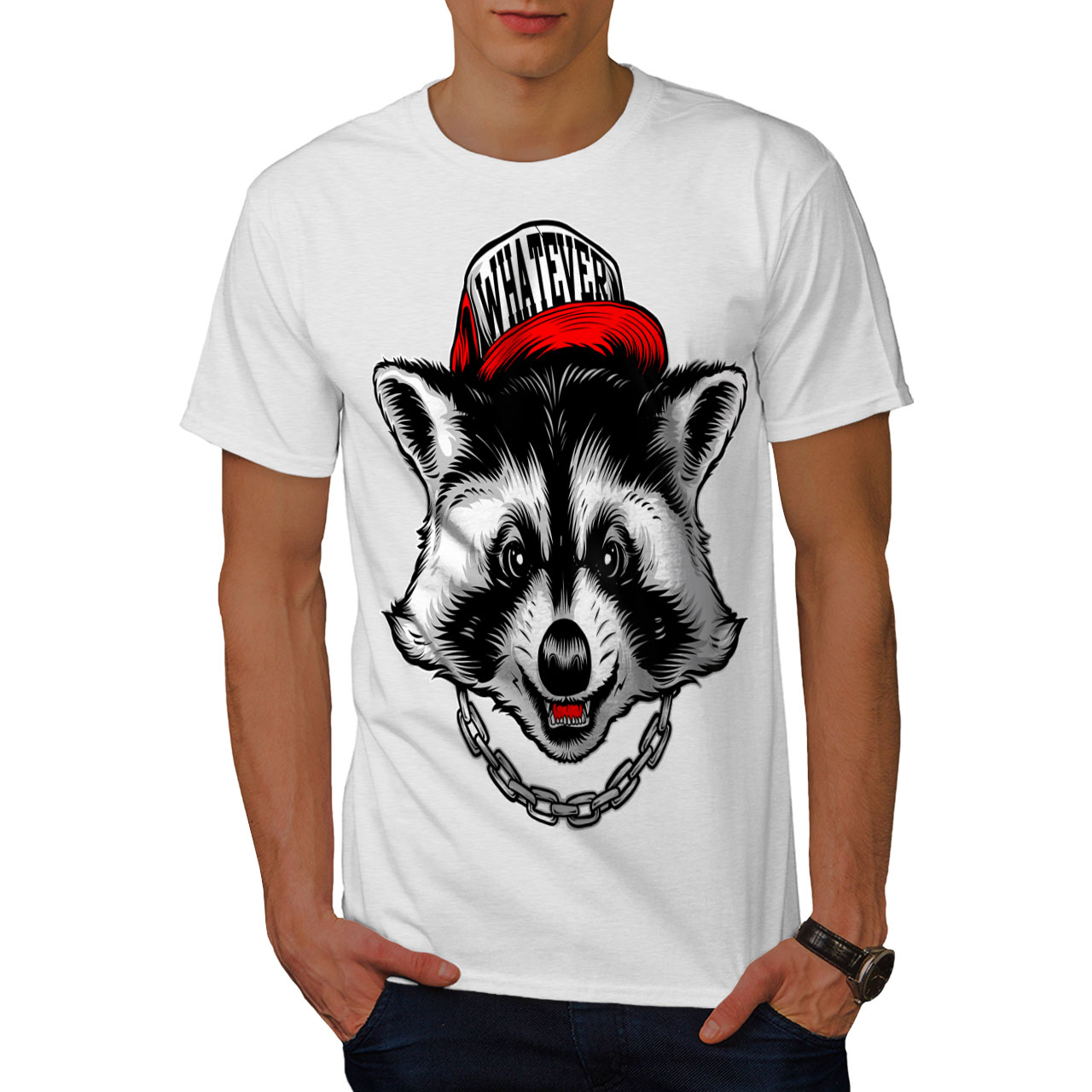 Visible tout RATON LAVEUR Animal T-shirt homme, SWAG SWAG SWAG design graphique imprimé Tee 91e8f3 Visible tout RATON LAVEUR Animal T-shirt homme, SWAG SWAG SWAG design graphique imprimé Tee 91e8f3