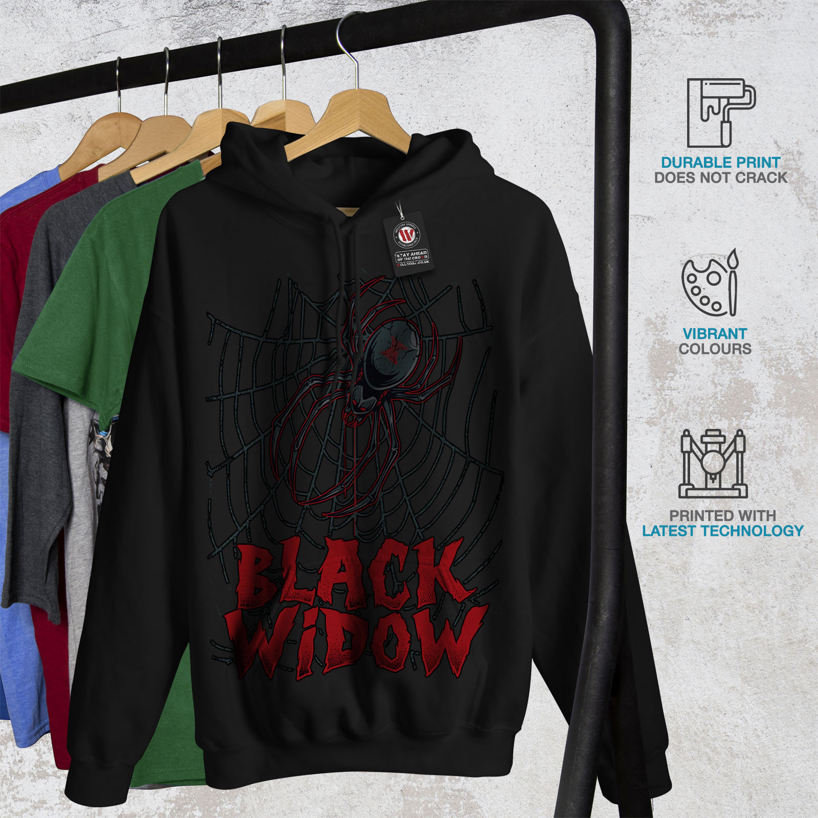 Dettagli su Wellcoda Nero TRISTE Spider Da Donna Felpa con cappuccio, la paura Casual Con Cappuccio Felpa mostra il titolo originale Dettagli su Wellcoda Nero TRISTE Spider Da Donna Felpa con cappuccio, la paura Casual Con Cappuccio Felpa mostra il titolo originale