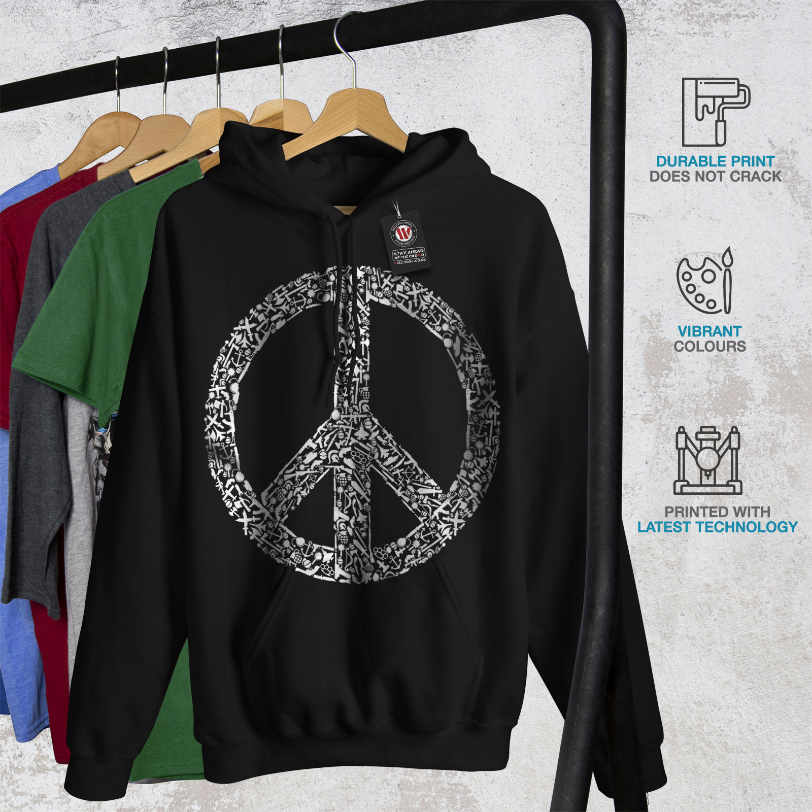 hippie sweatshirt hoodie