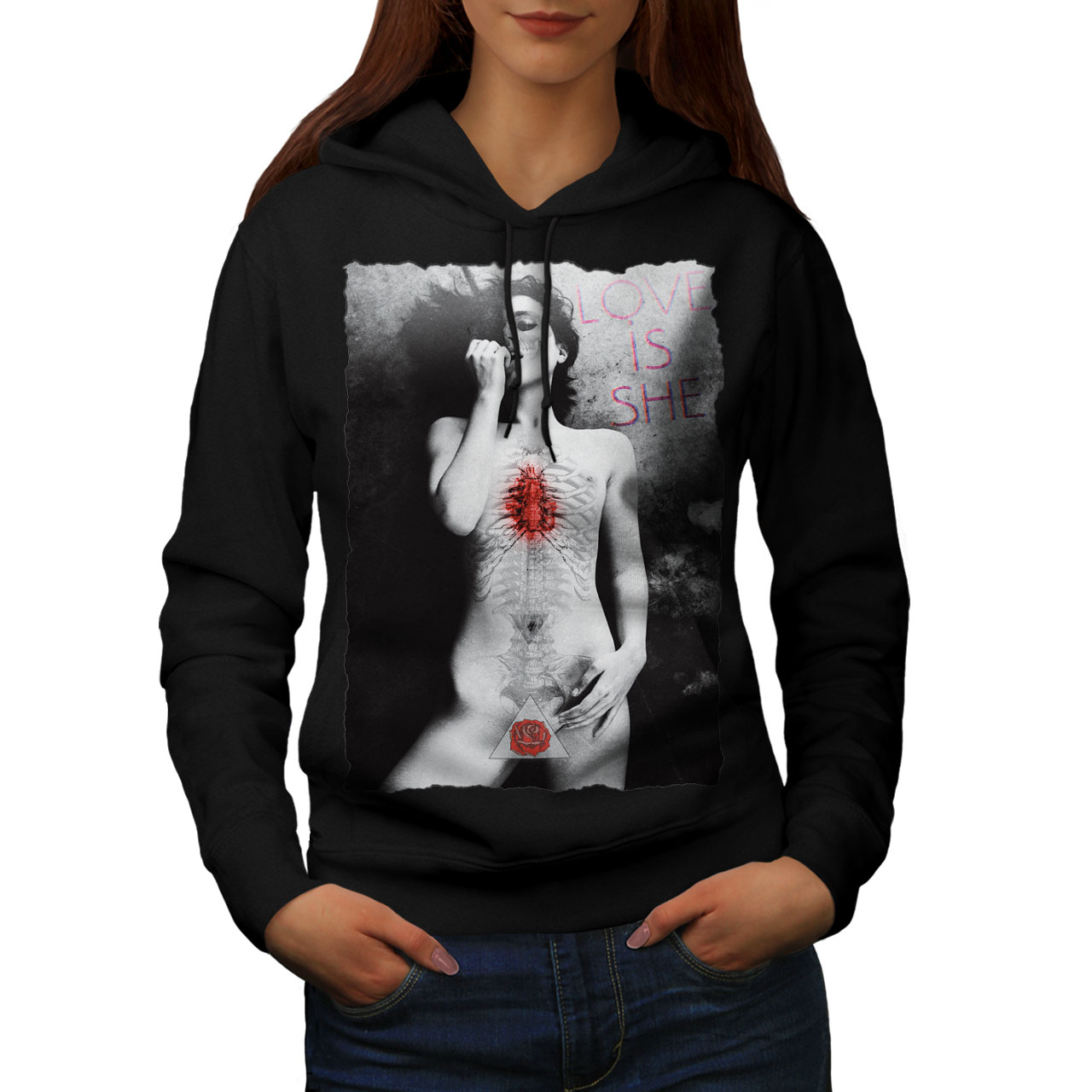 Naked girls in best sale hoodies
