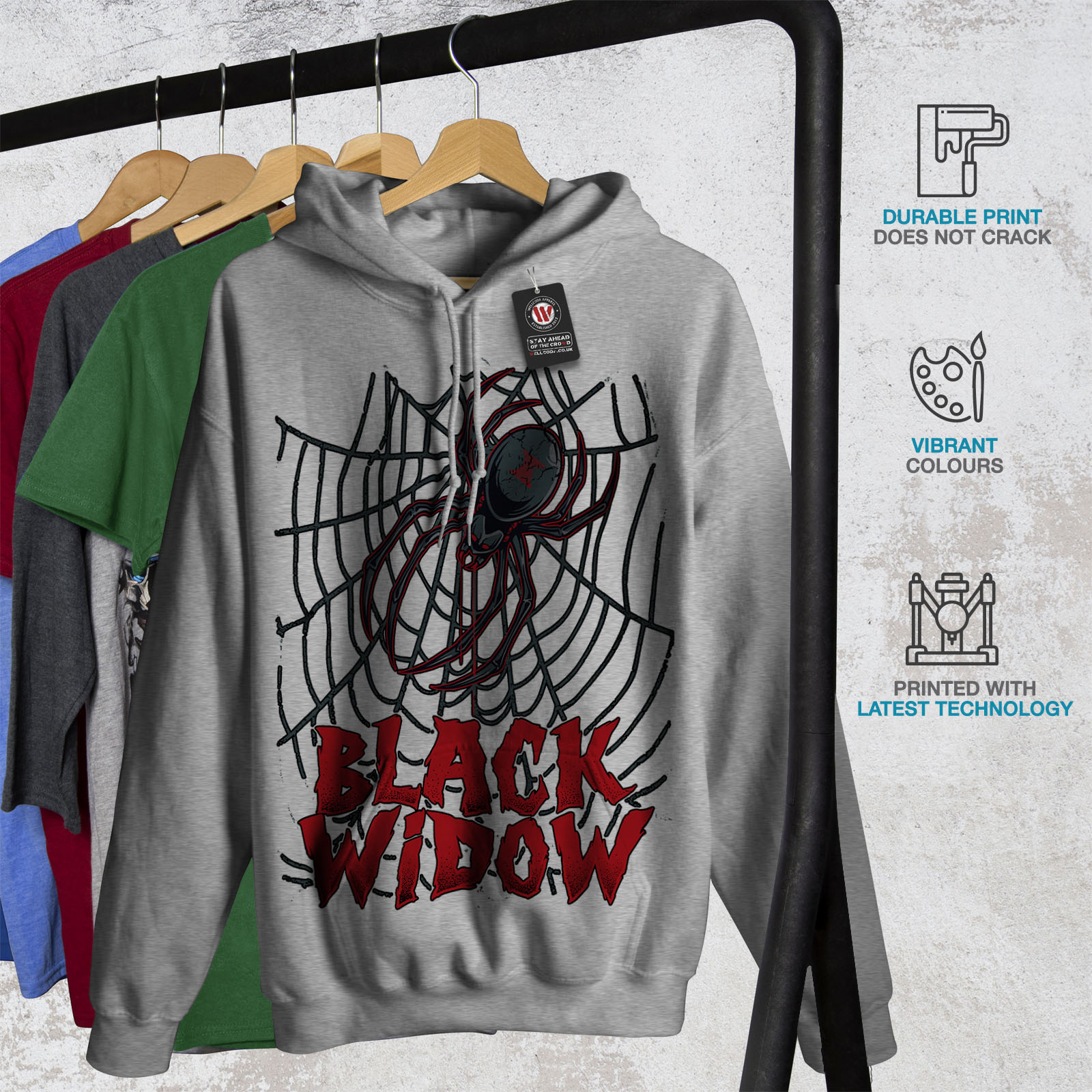 Dettagli su Wellcoda Nero TRISTE Spider Da Donna Felpa con cappuccio, la paura Casual Con Cappuccio Felpa mostra il titolo originale Dettagli su Wellcoda Nero TRISTE Spider Da Donna Felpa con cappuccio, la paura Casual Con Cappuccio Felpa mostra il titolo originale