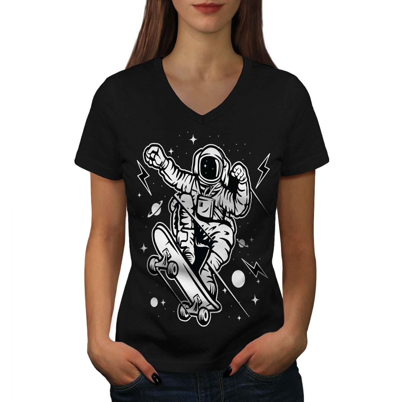 space t shirt women's