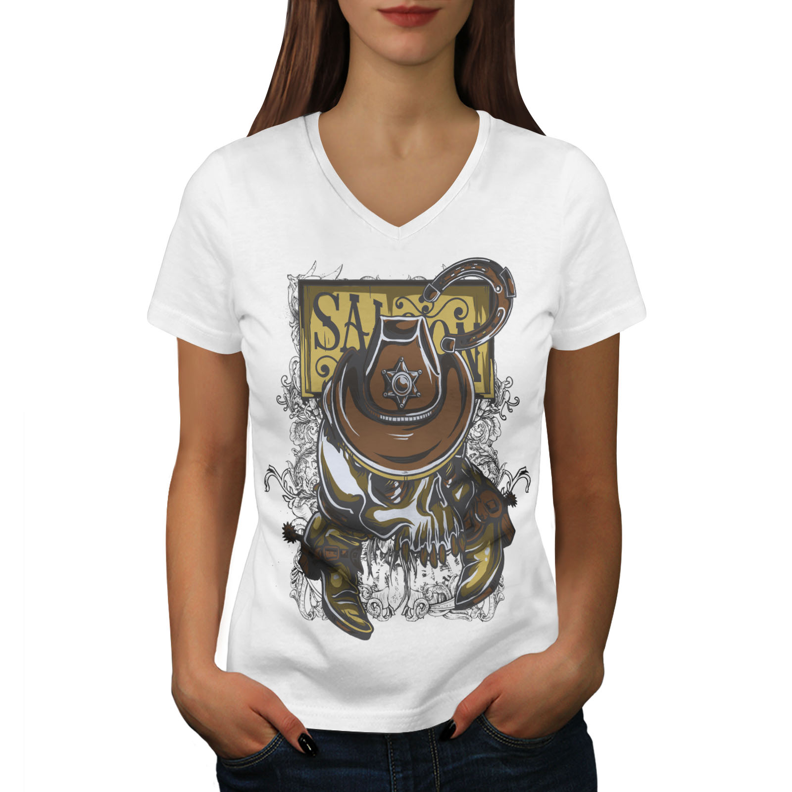 t shirt with skull