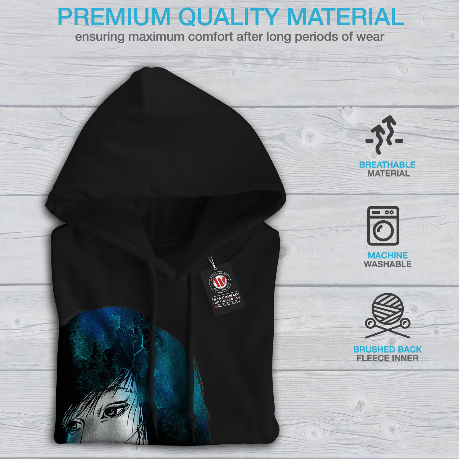 Emo TRENDY Design Design TRENDY Fashion Women Hoodie New 6884d3 Emo TRENDY Design Design TRENDY Fashion Women Hoodie New 6884d3
