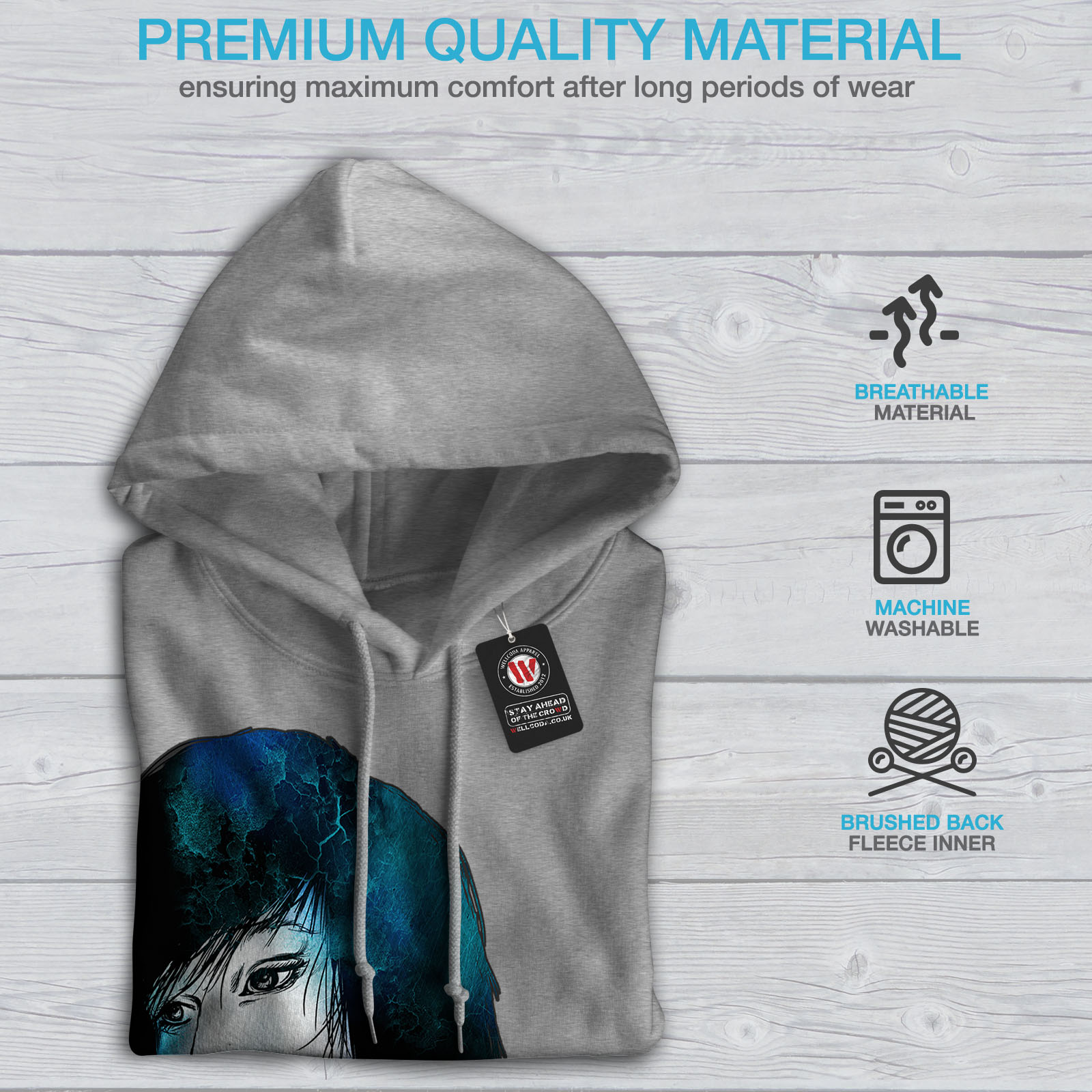 Emo TRENDY Design Design TRENDY Fashion Women Hoodie New 6884d3 Emo TRENDY Design Design TRENDY Fashion Women Hoodie New 6884d3