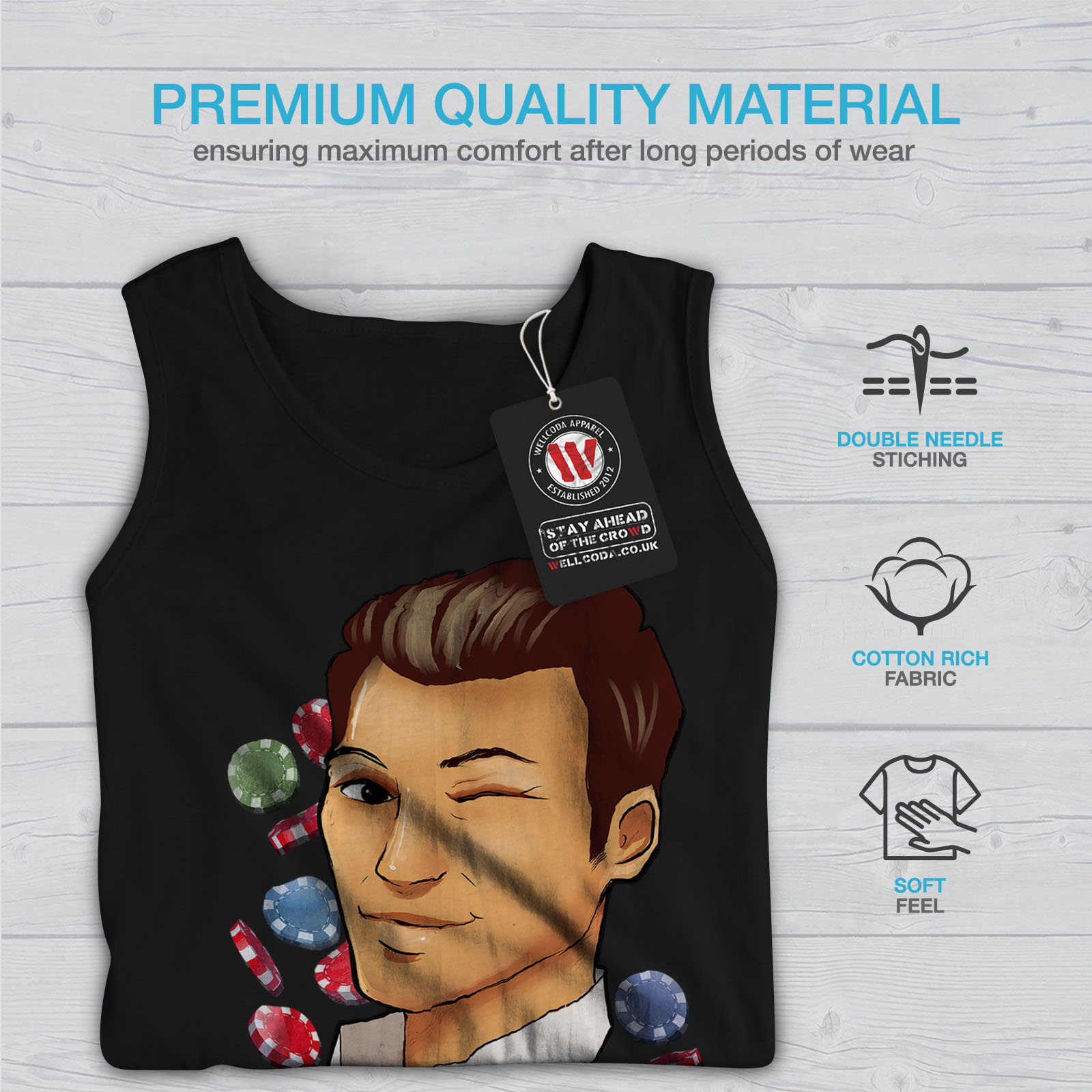 Wellcoda Gambler Gamble Femme Femme Femme Tank Top, votre argent Athletic Sports Shirt 35c3b8 Wellcoda Gambler Gamble Femme Femme Femme Tank Top, votre argent Athletic Sports Shirt 35c3b8
