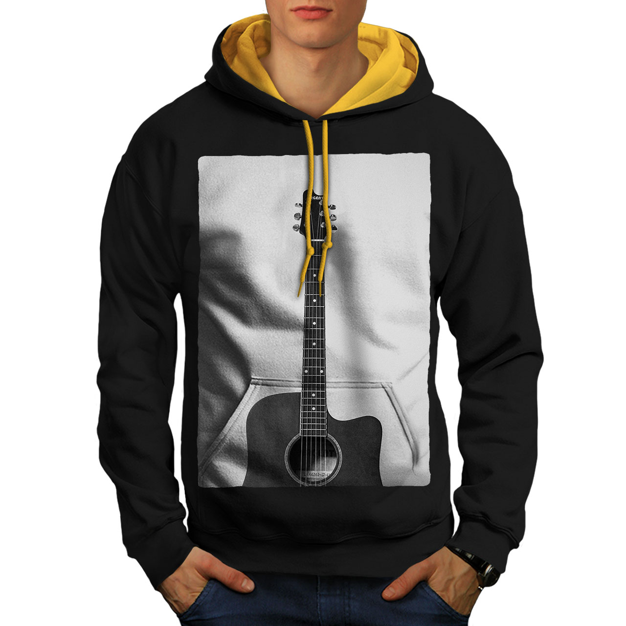 Casual Jumper wellcoda Space Music Mens Sweatshirt
