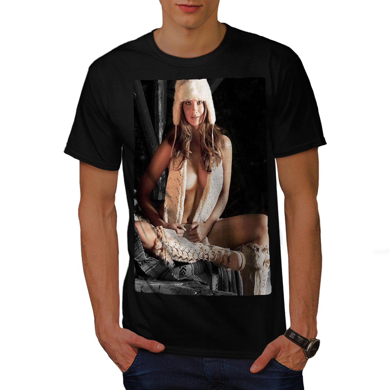 tee shirt épaules dénudées