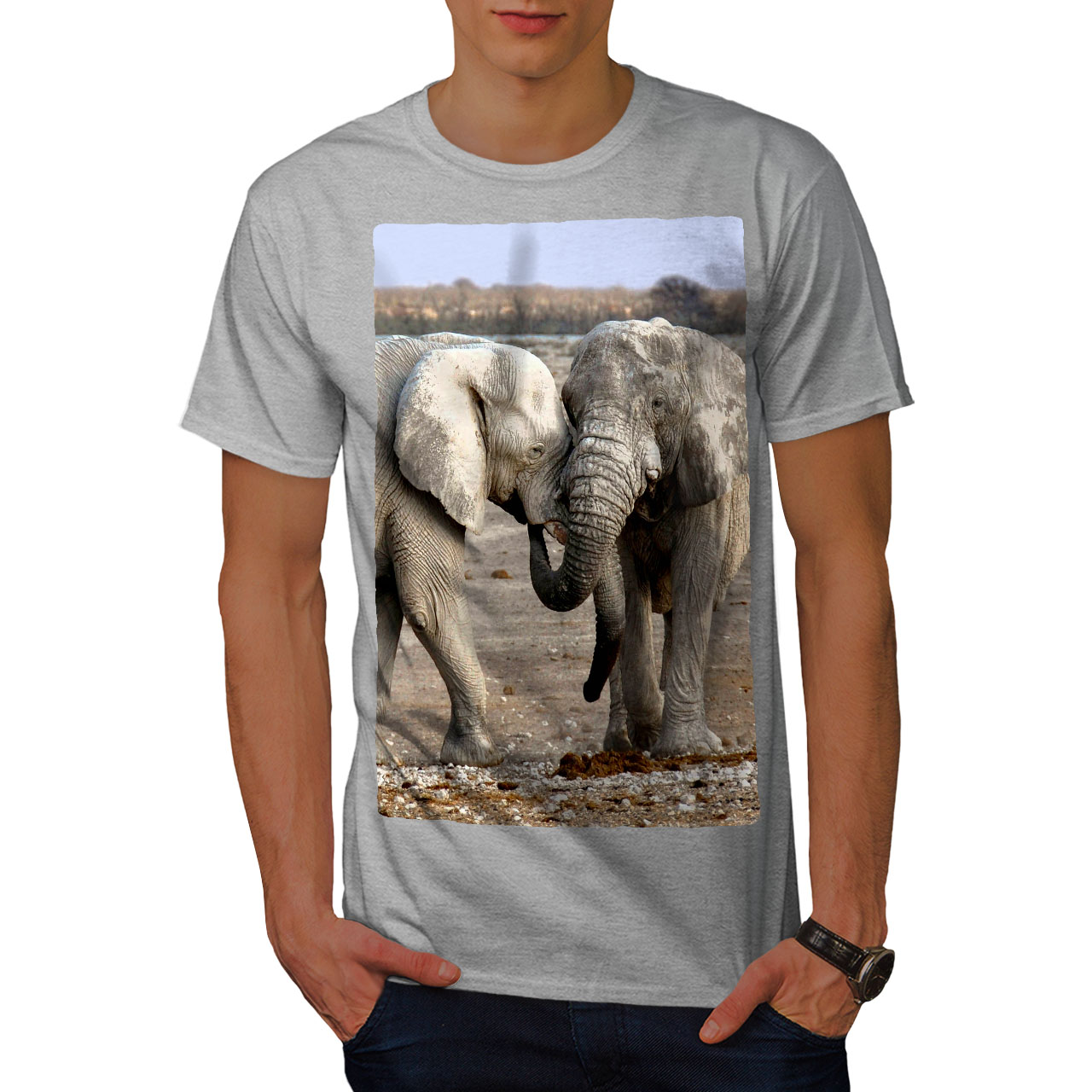 topshop elephant t shirt