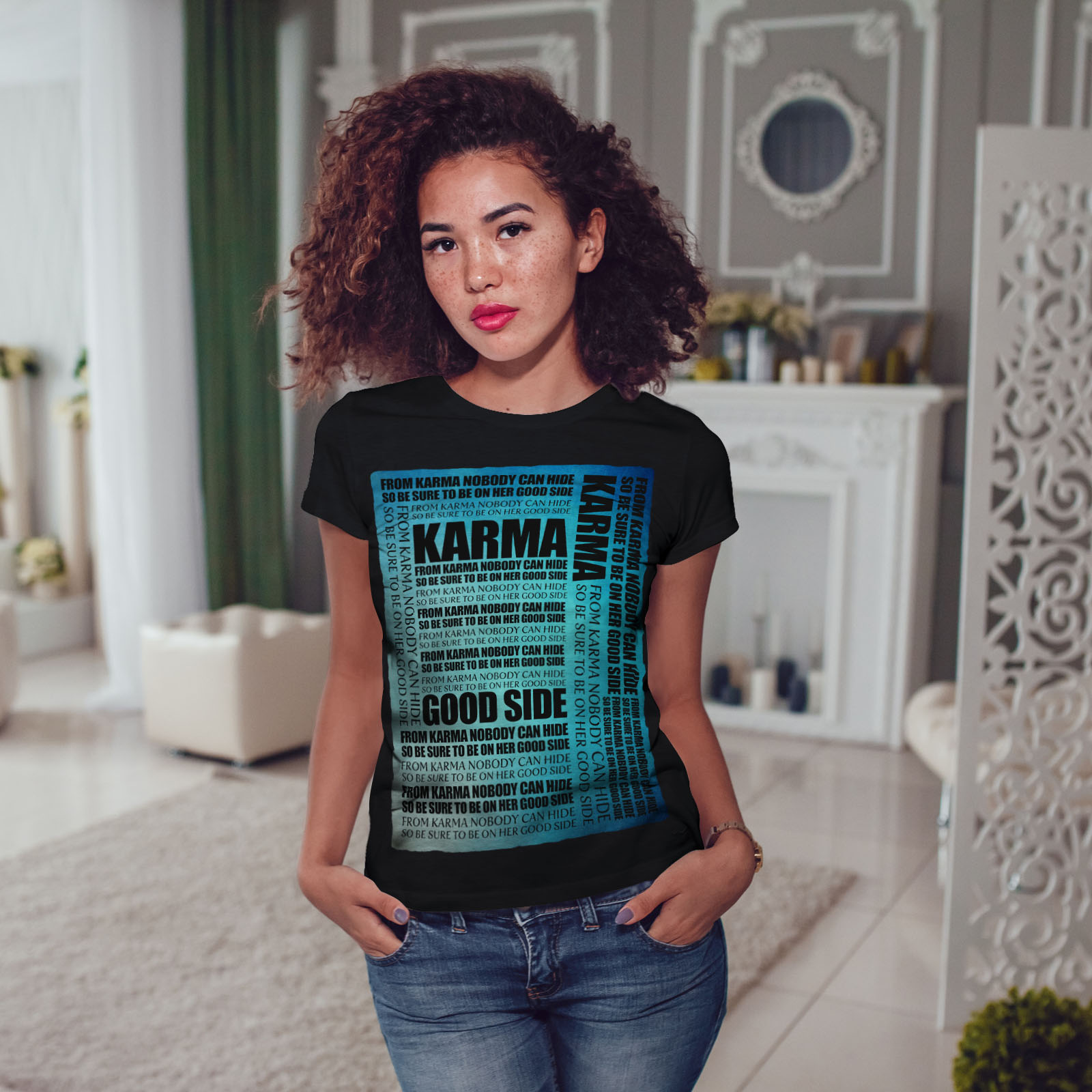 karma tee shirt