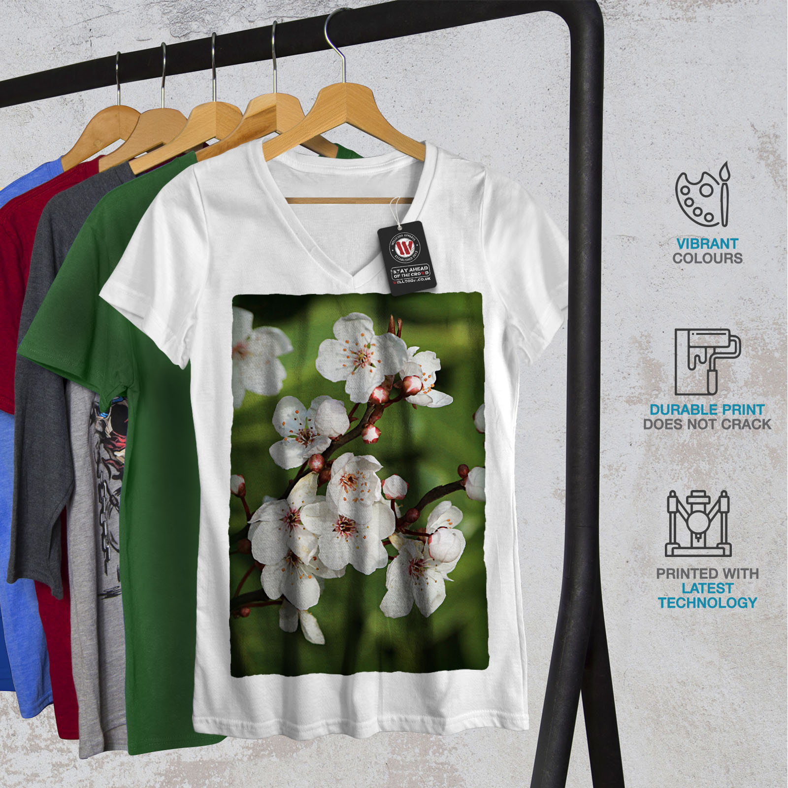 t shirt cherry blossom