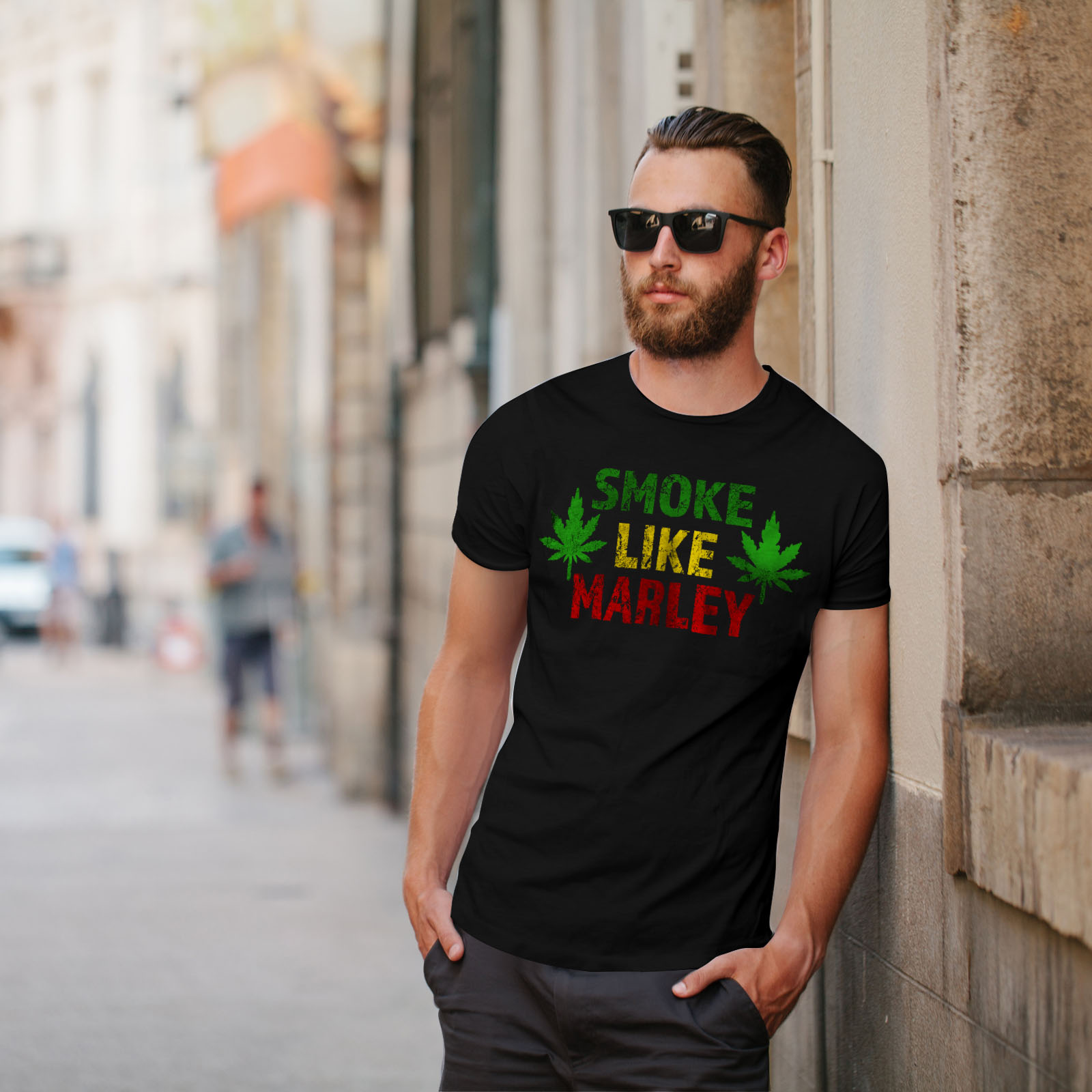 Wellcoda 420 Canabis Smoke Mens Tshirt, Weed Graphic Design Printed