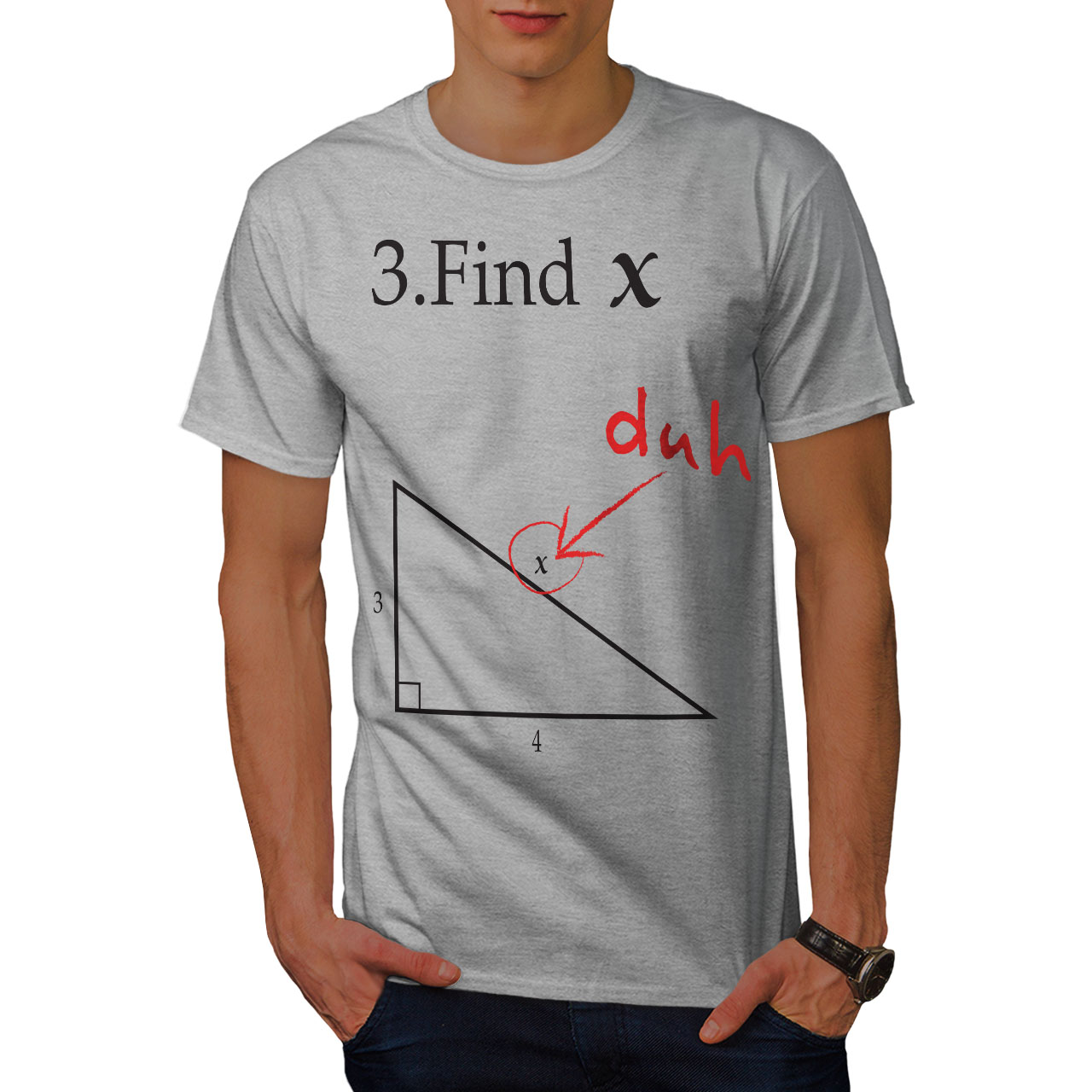 Funny Question Casual Jumper Details about   Wellcoda Hard Math Mens Contrast Hoodie 