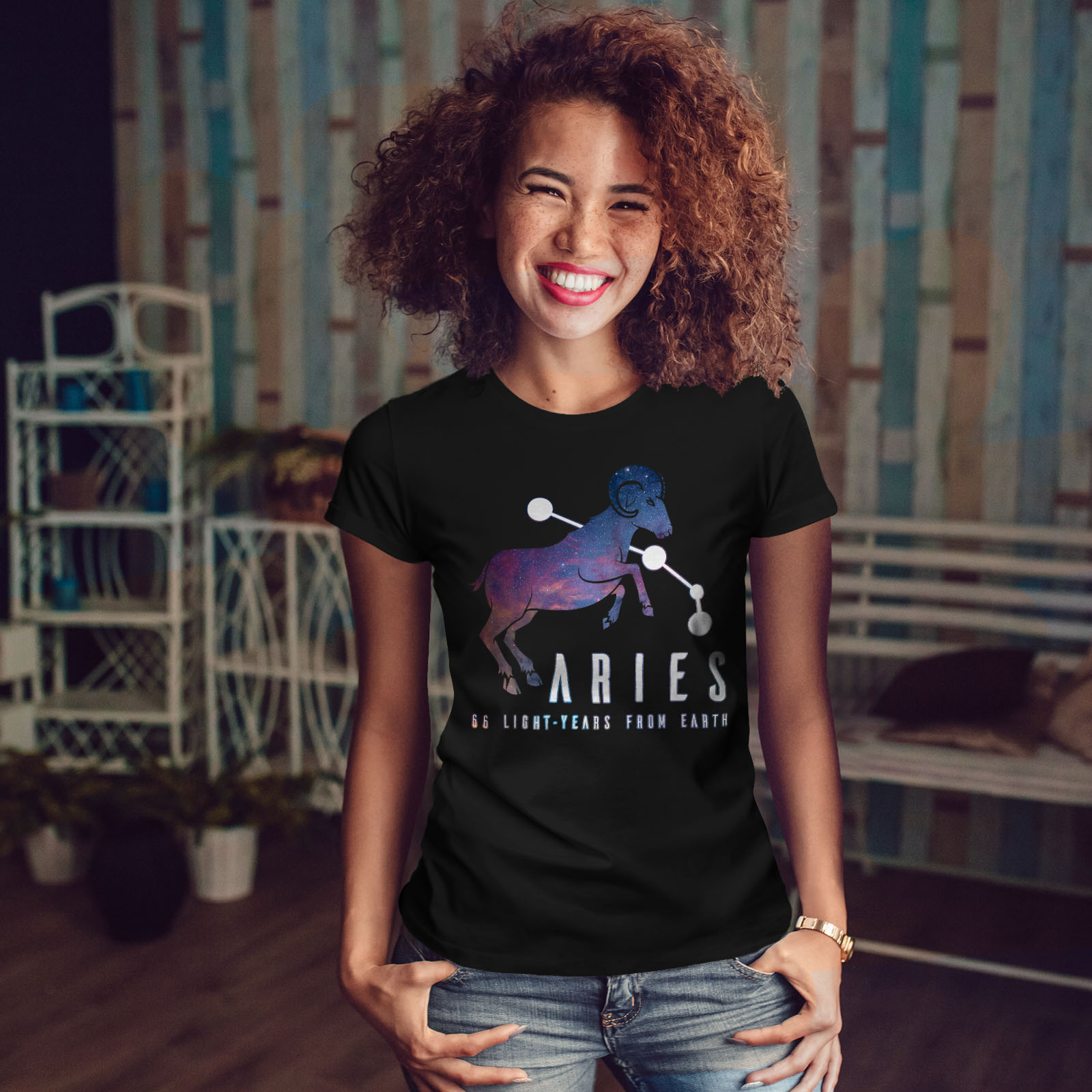 メール便なら送料無料 devoa ZODIAC SHIRT zodiac SIGNS signs