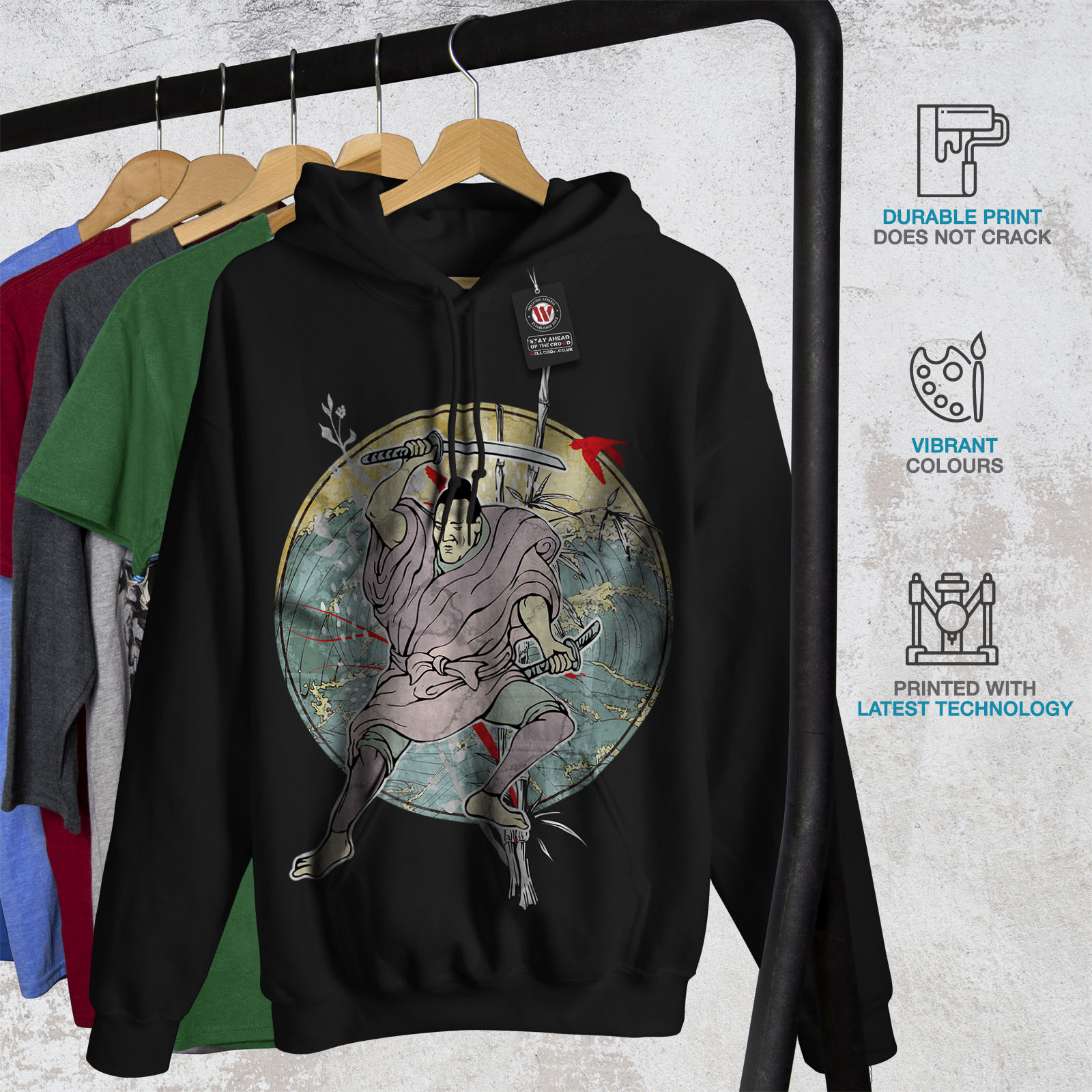 wellcoda Flock Sea Photo Mens Sweatshirt Ocean Casual Jumper wellcoda Flock Sea Photo Mens Sweatshirt Ocean Casual Jumper
