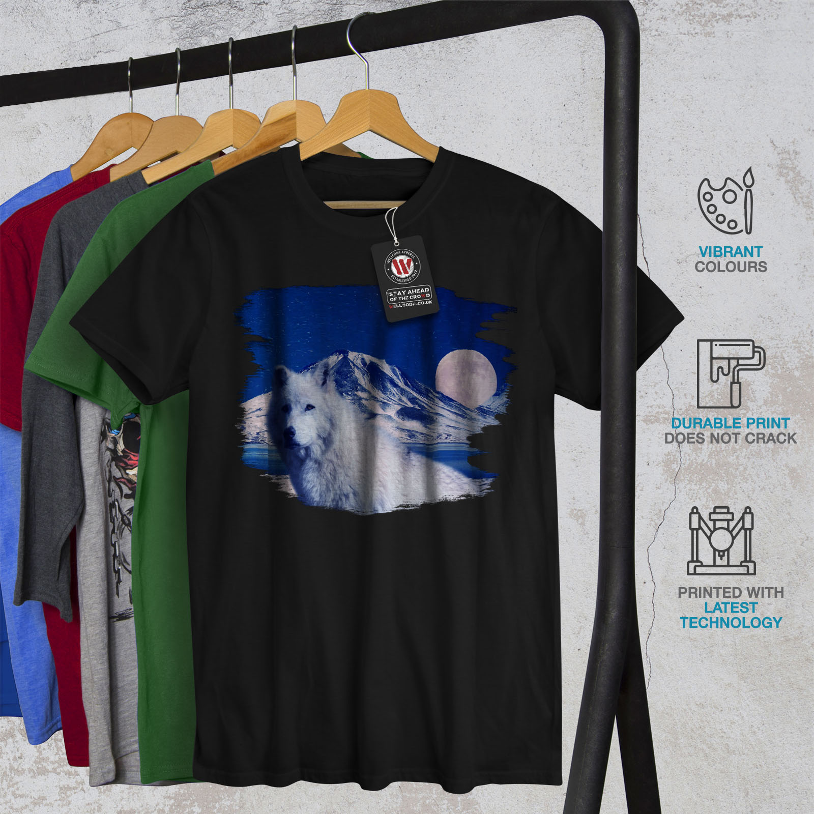 Graphic Design Printed Tee Wellcoda Open Your Mind Mens T-shirt