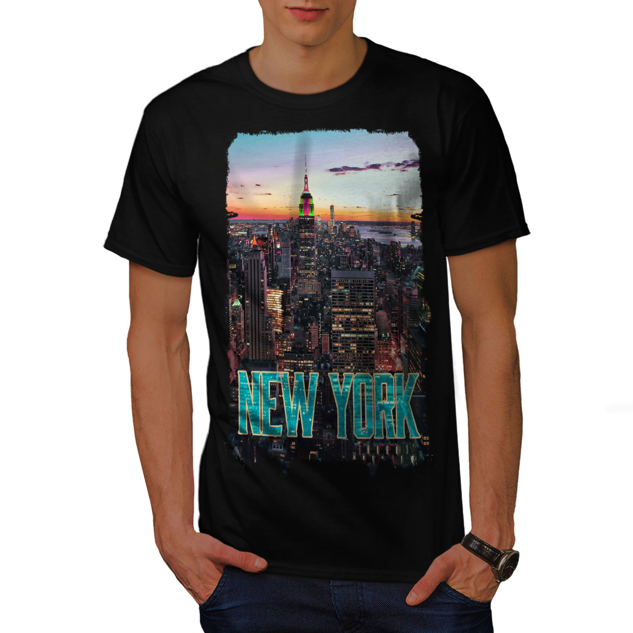 Unnecessary Aboard painter Wellcoda New York Sunset City Mens T-shirt, American Graphic Design Printed Tee | eBay Unnecessary Aboard painter Wellcoda New York Sunset City Mens T-shirt, American Graphic Design Printed Tee | eBay