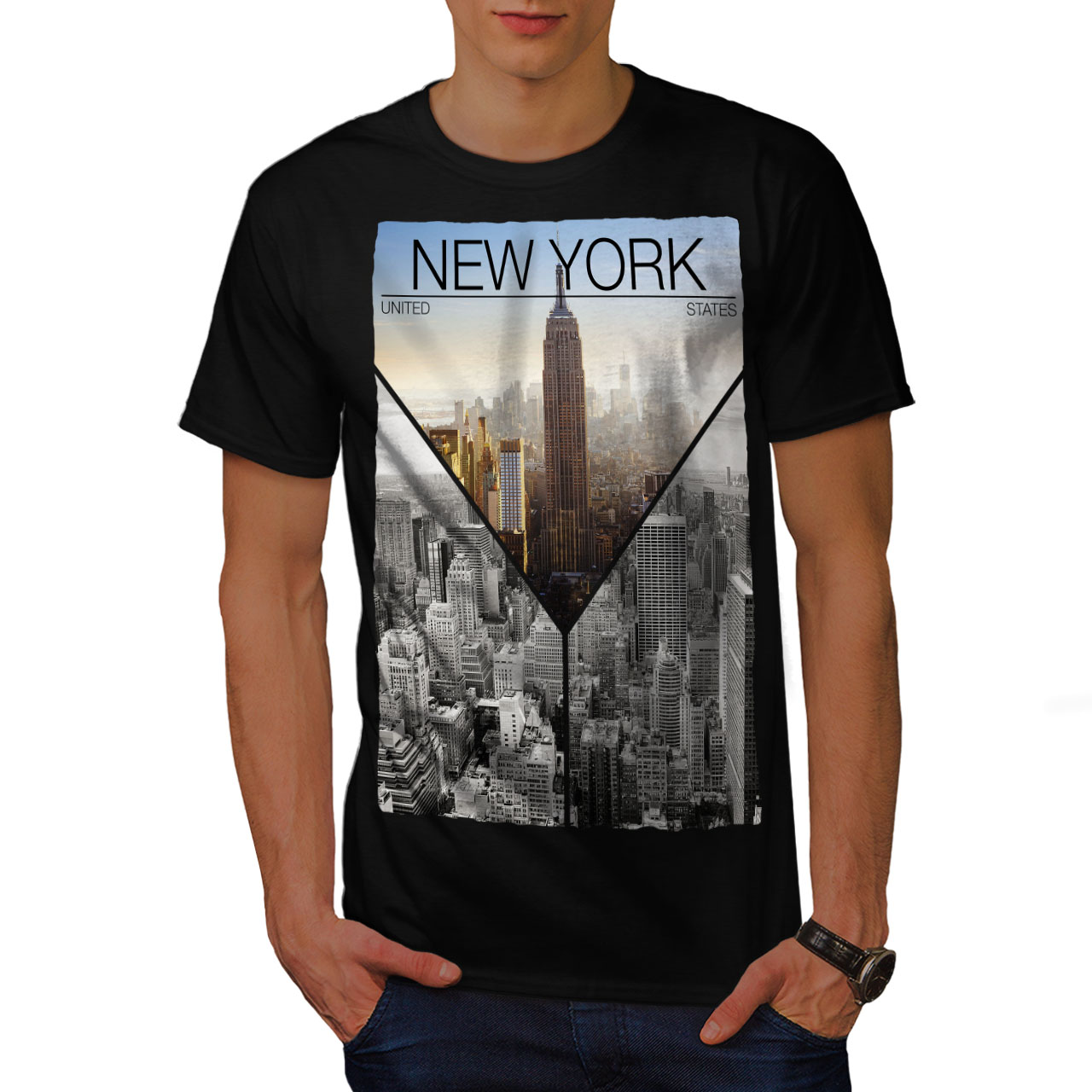 new york t shirt mens