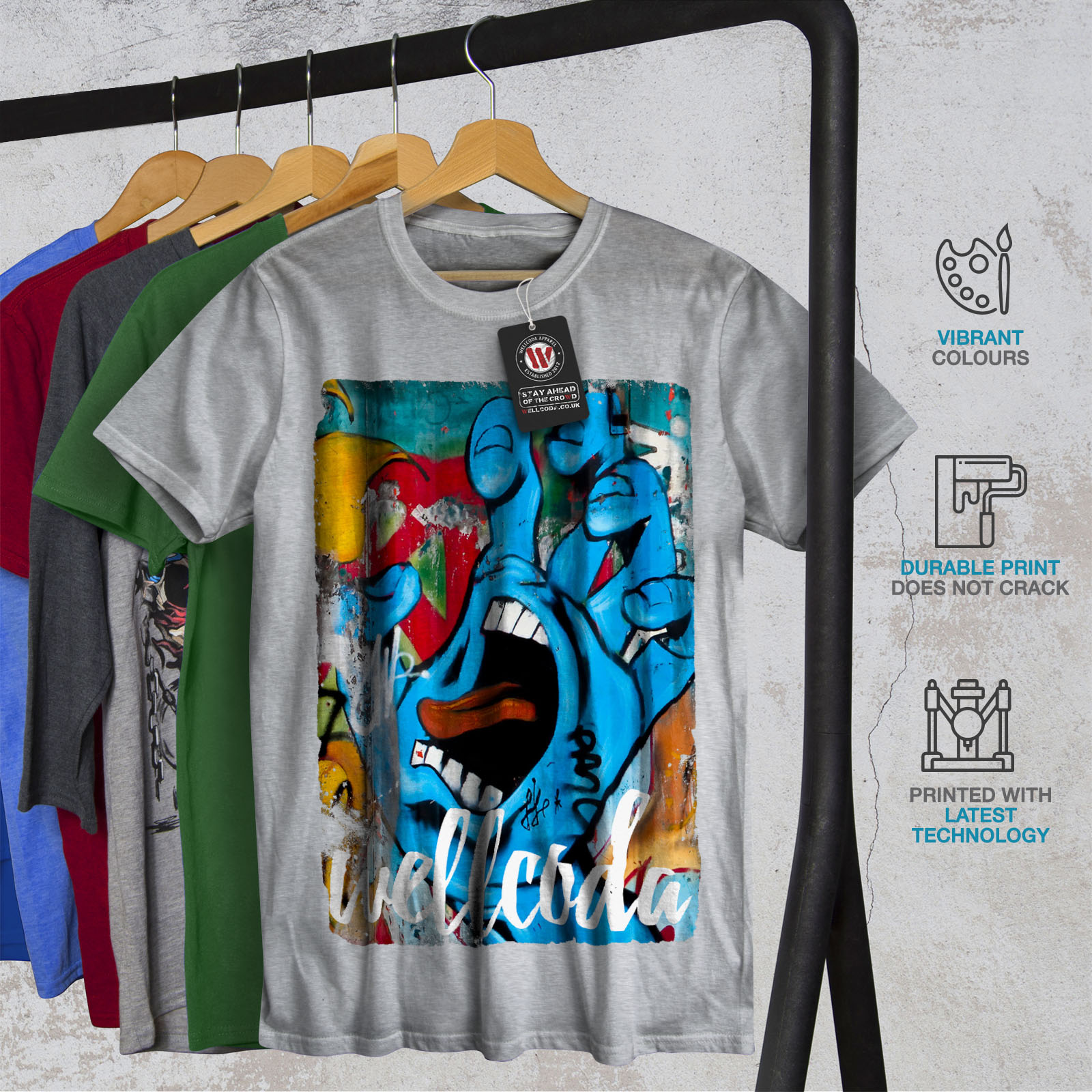 vetements graffiti shirt