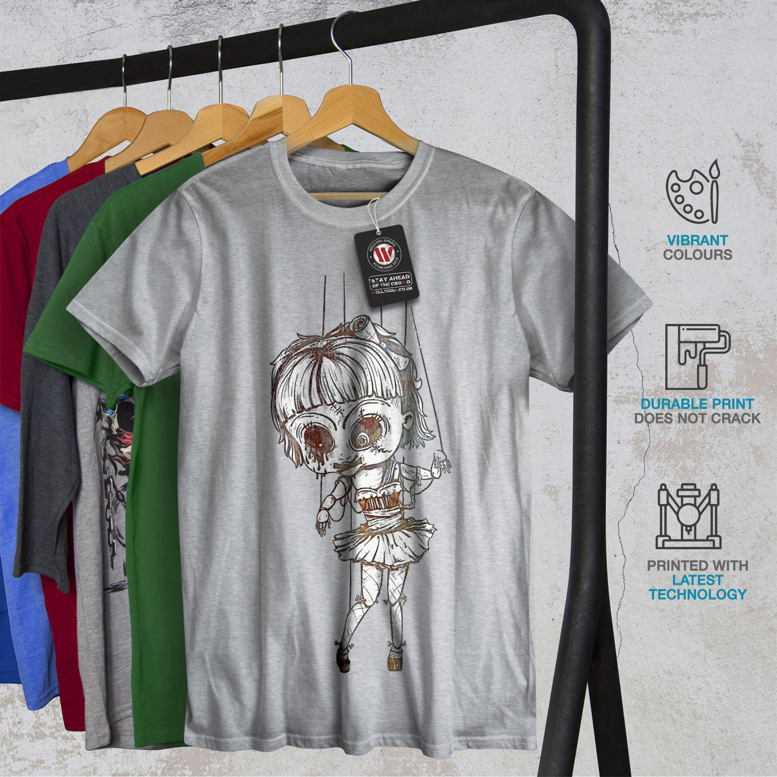 creepy graphic tees