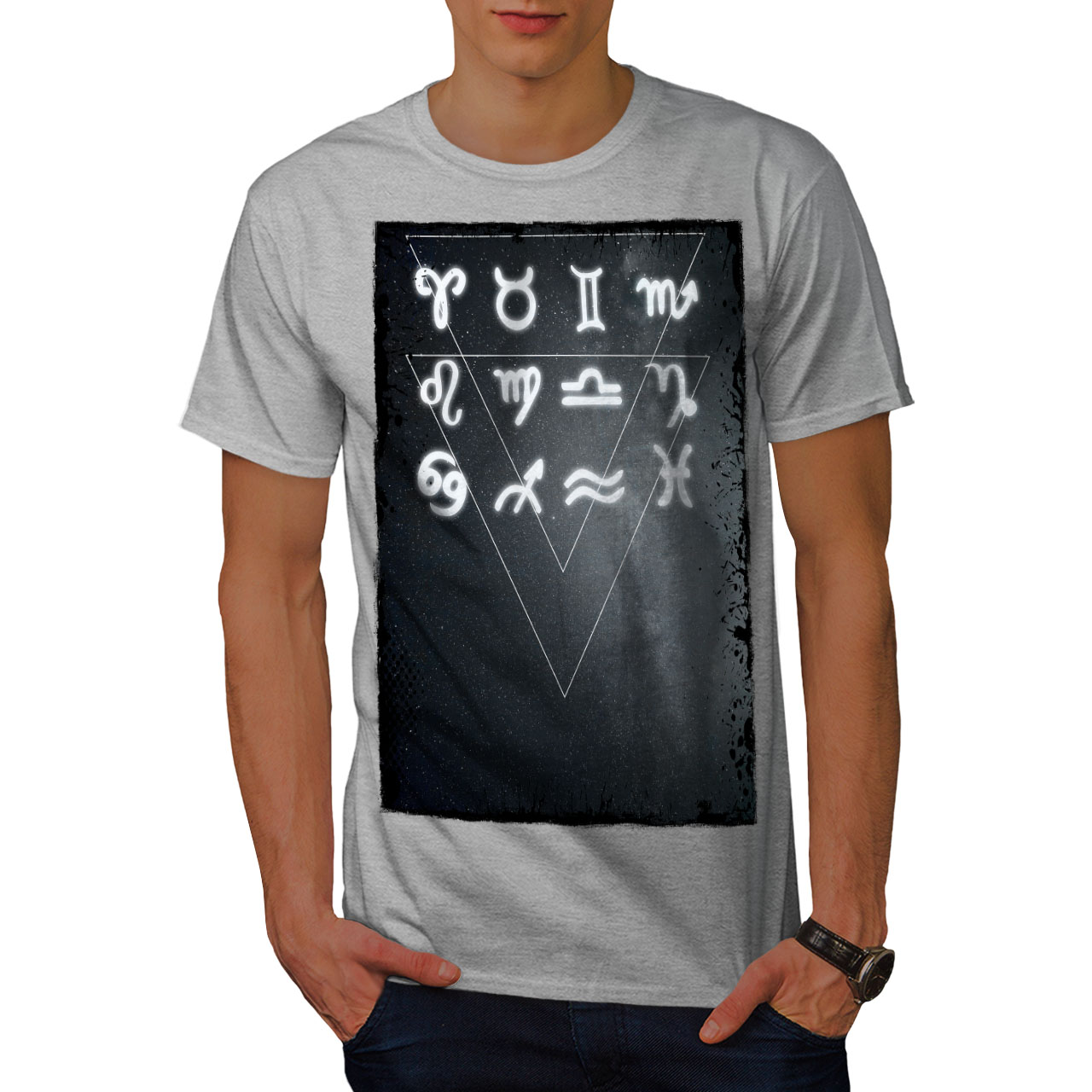 zodiac button up shirt