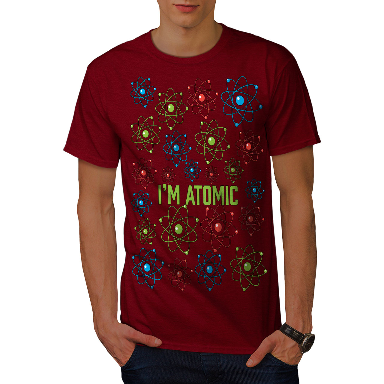 atomic records t shirt
