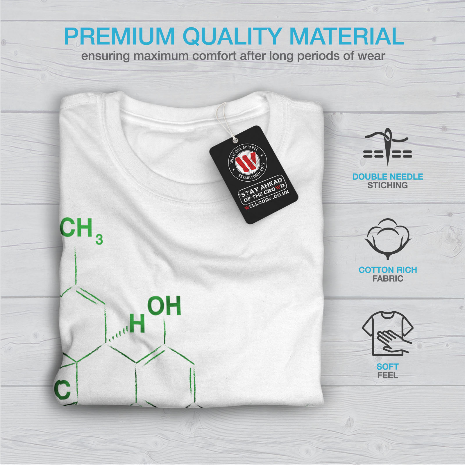 Wellcoda Chemistry Science Geek Mens Sweatshirt Geek Casual Pullover Jumper