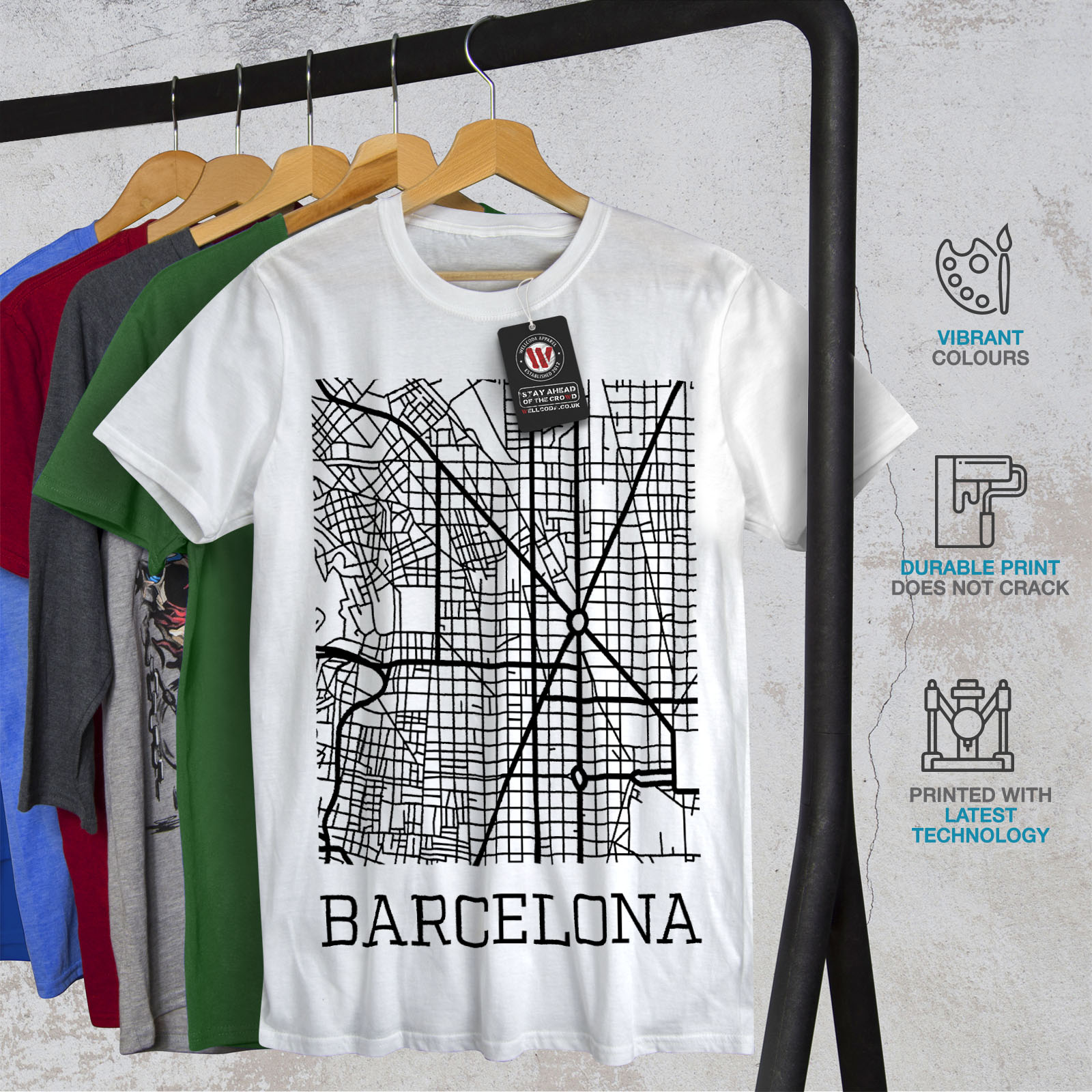 Diseño gráfico impreso camiseta Wellcoda Juego De Fútbol Deporte Hombre Bola Camiseta