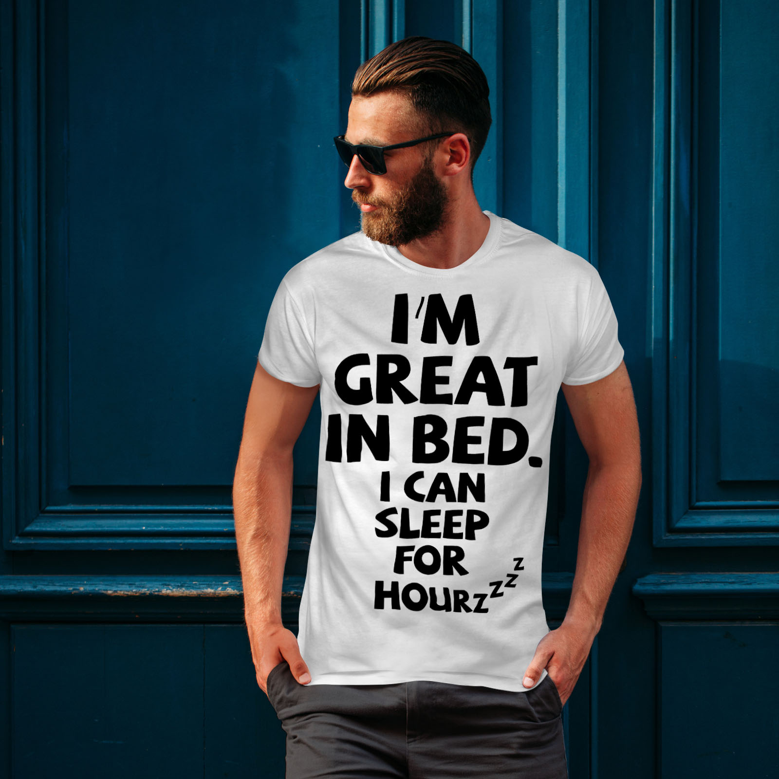 mens sleep shirt joke
