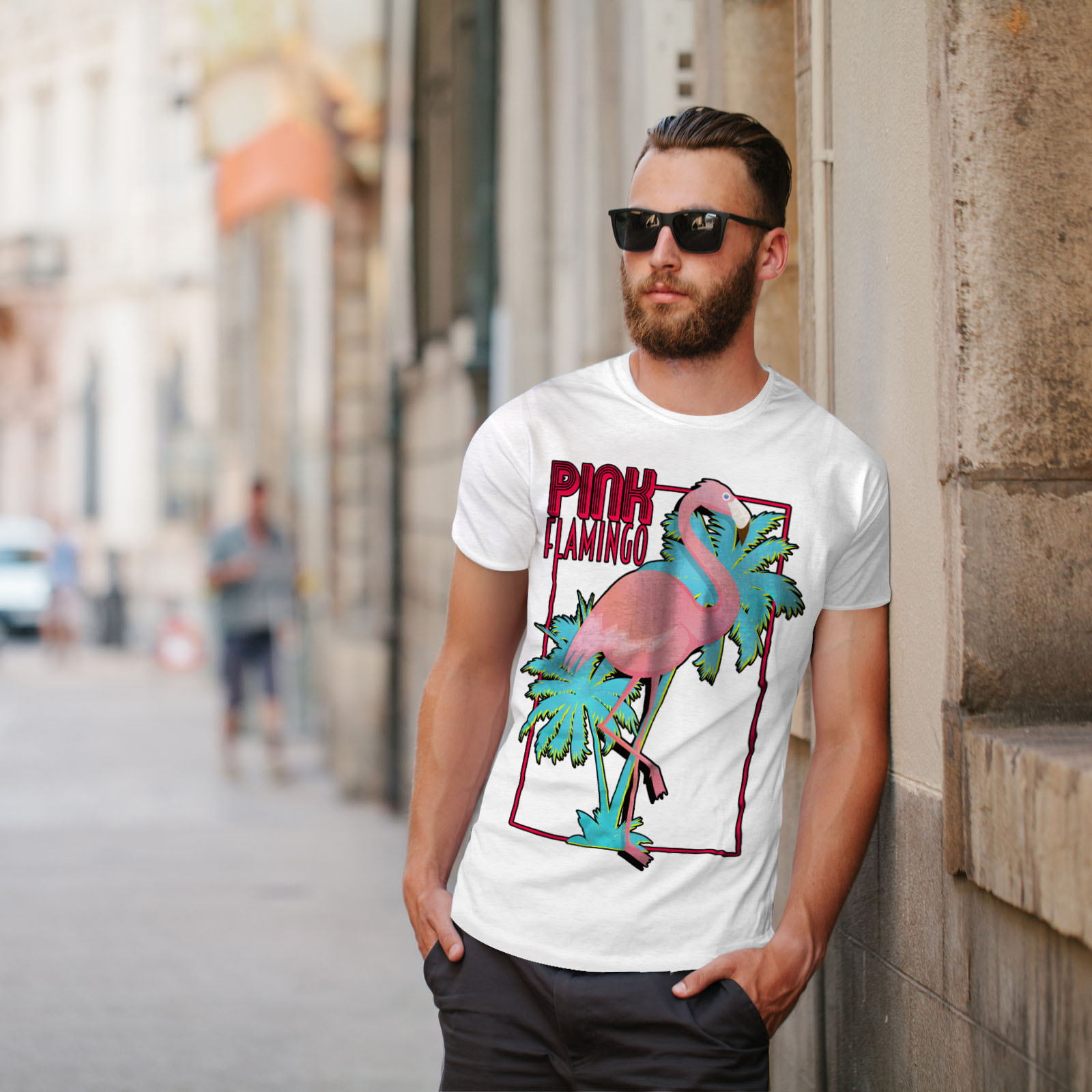T shirt tropical 2025 homme