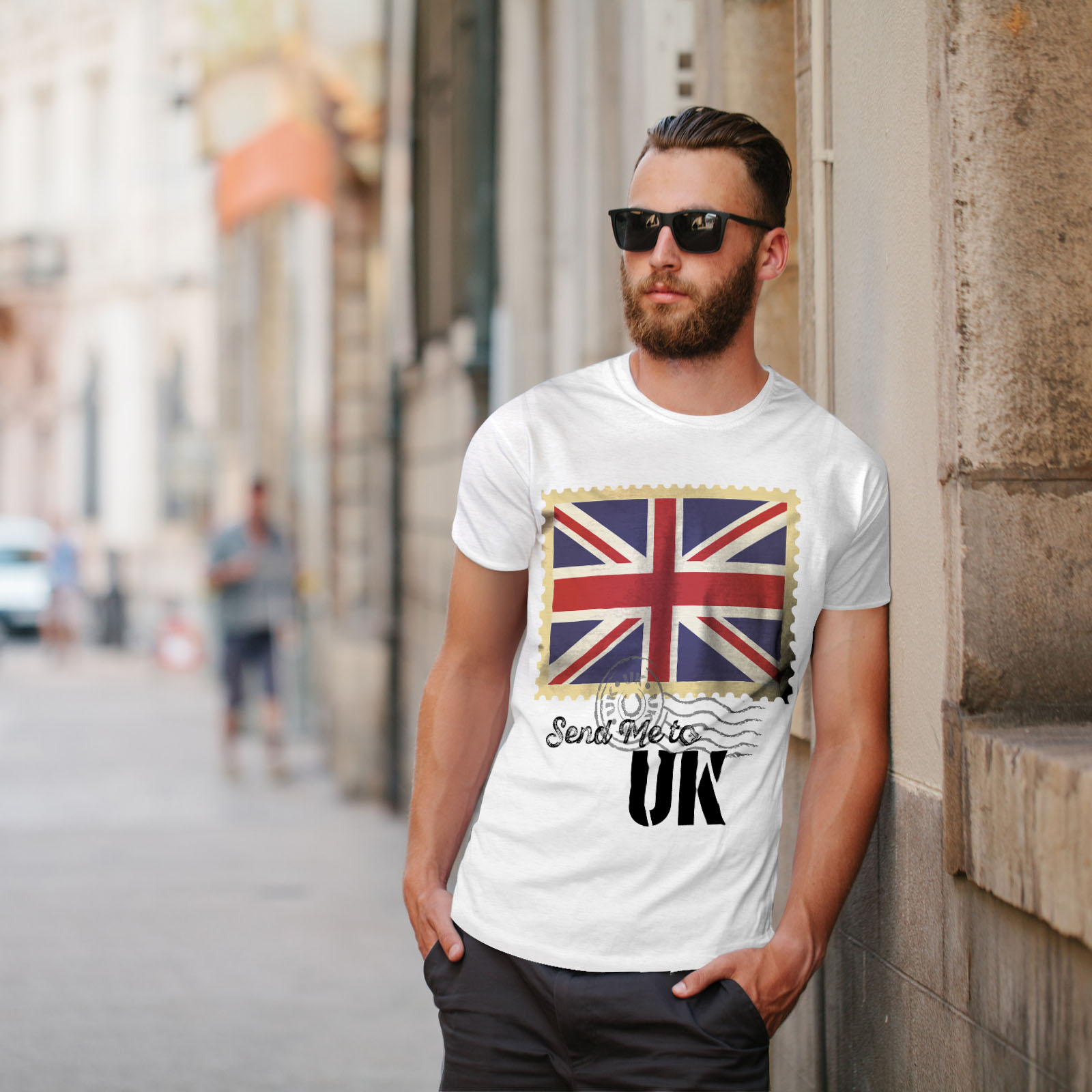 t shirt with uk flag
