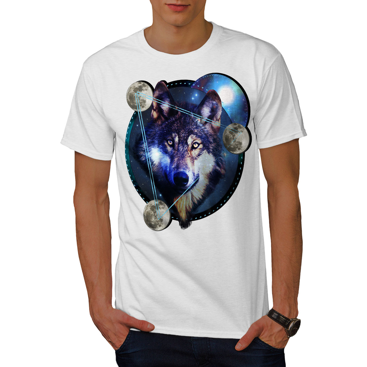 galaxy design shirt