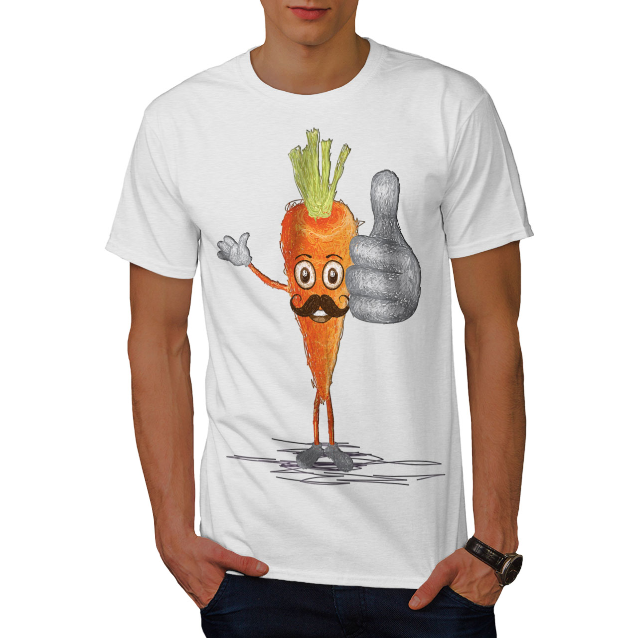 flaming carrot t shirt
