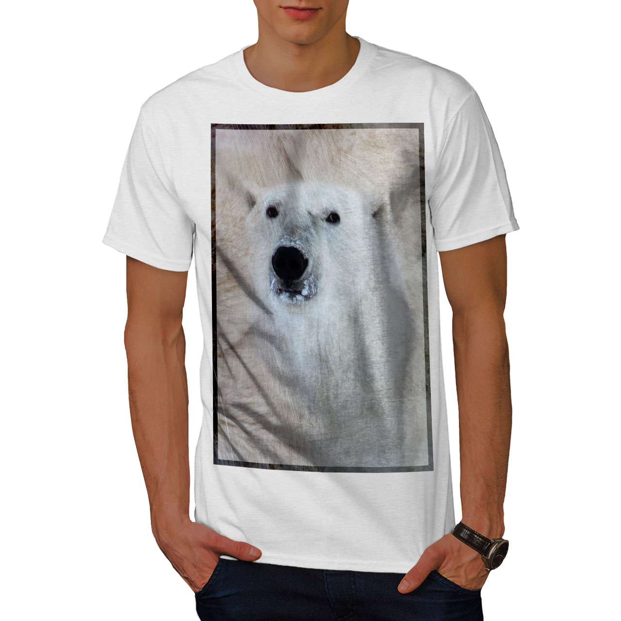 polar bear tee