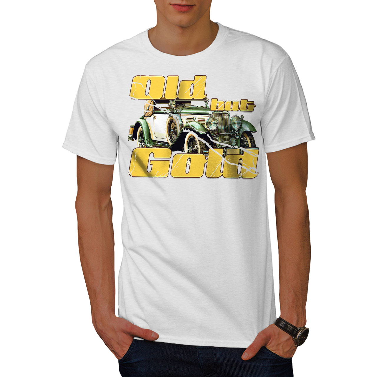 wellcoda old muscle classic car mens t shirt retro graphic design retrographic