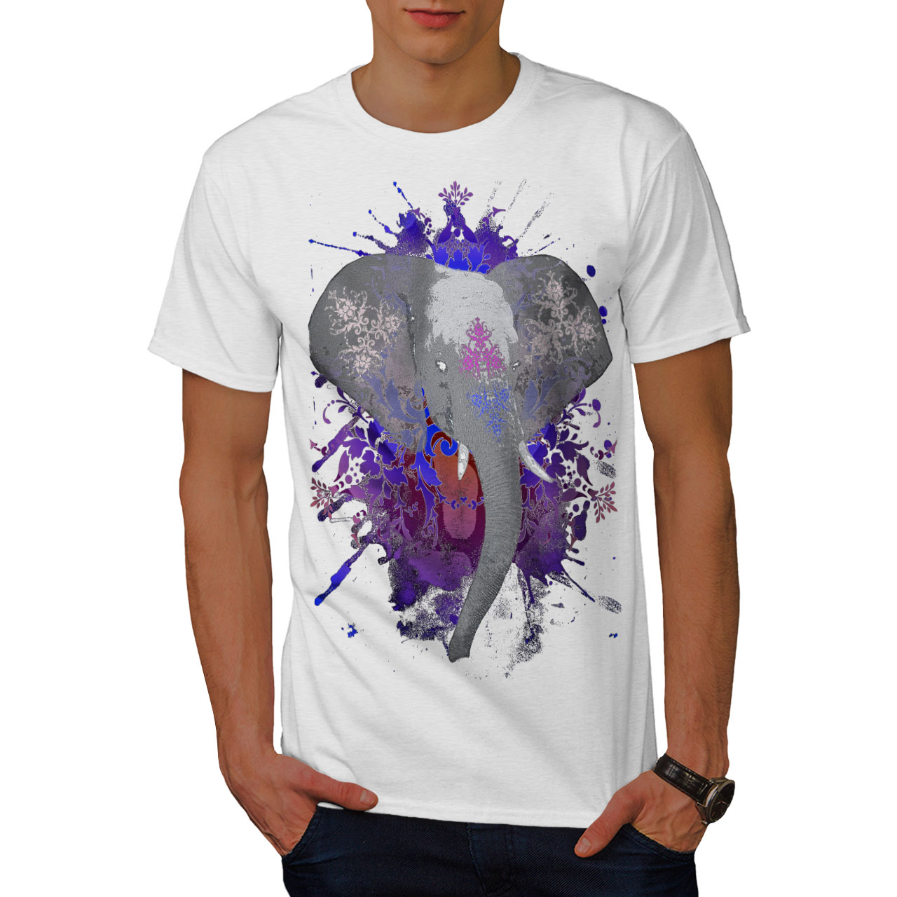 red elephant t shirt