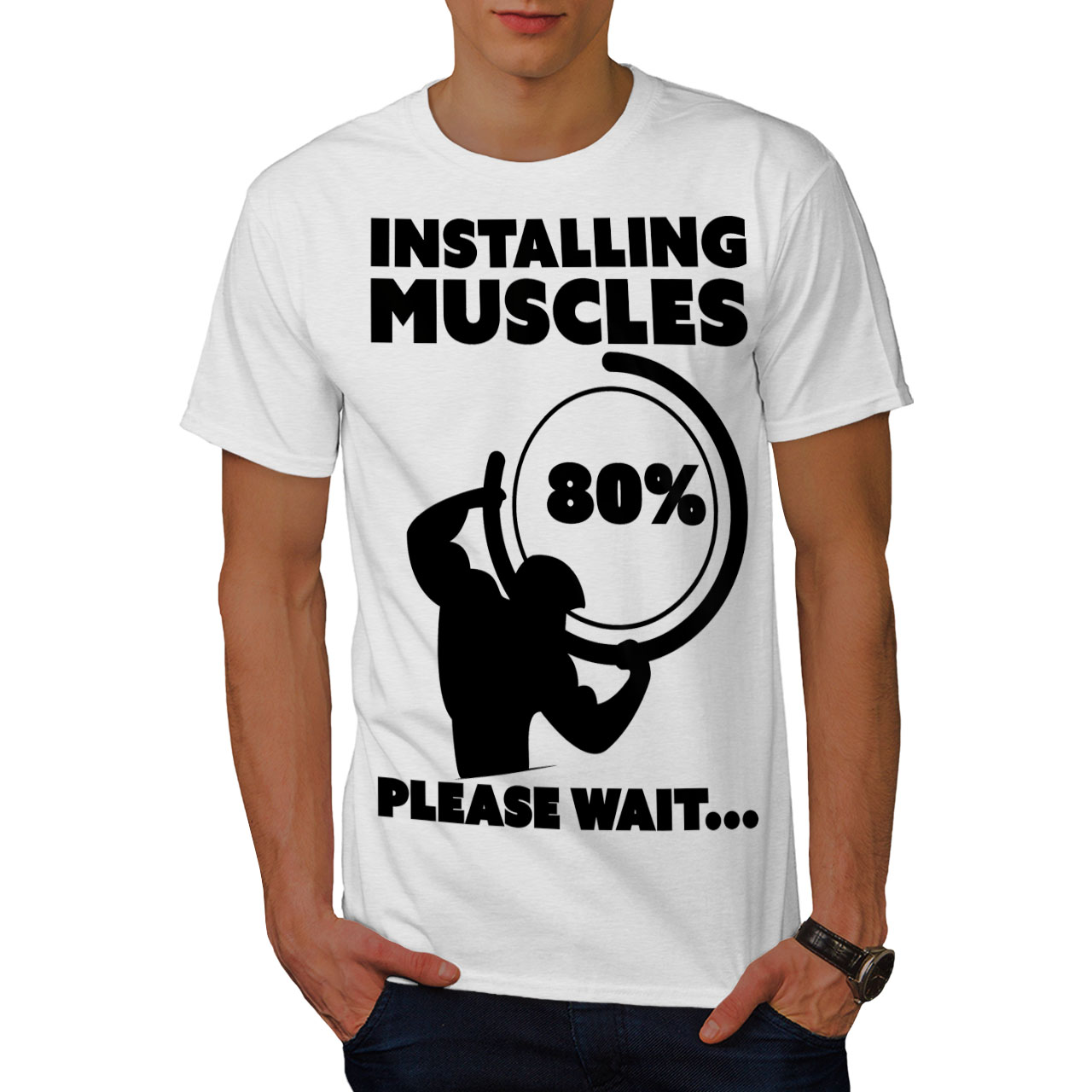 Download Wellcoda Muscle Gym Fitness Sport Mens T-shirt, Work Graphic Design Printed Tee | eBay