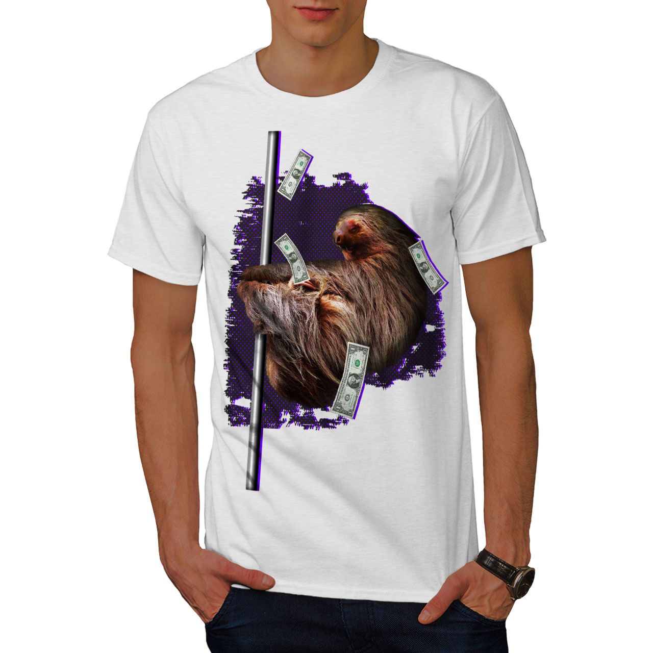 sloth t shirt men